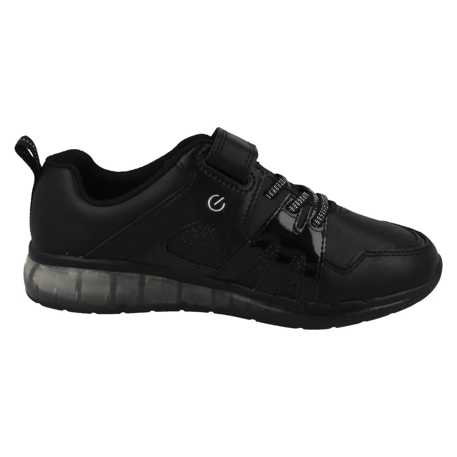 Girls Clarks Casual Trainers Spark Glow O - Picture 5 of 10