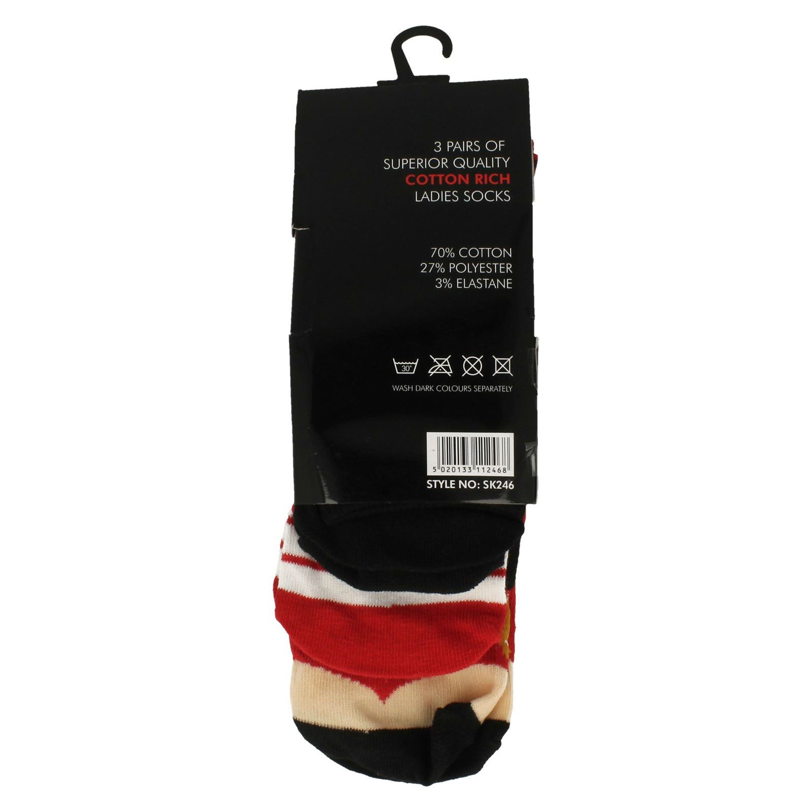Ladies RJM Accessories Cotton Rich Animal Design Socks SK246 - Picture 7 of 7