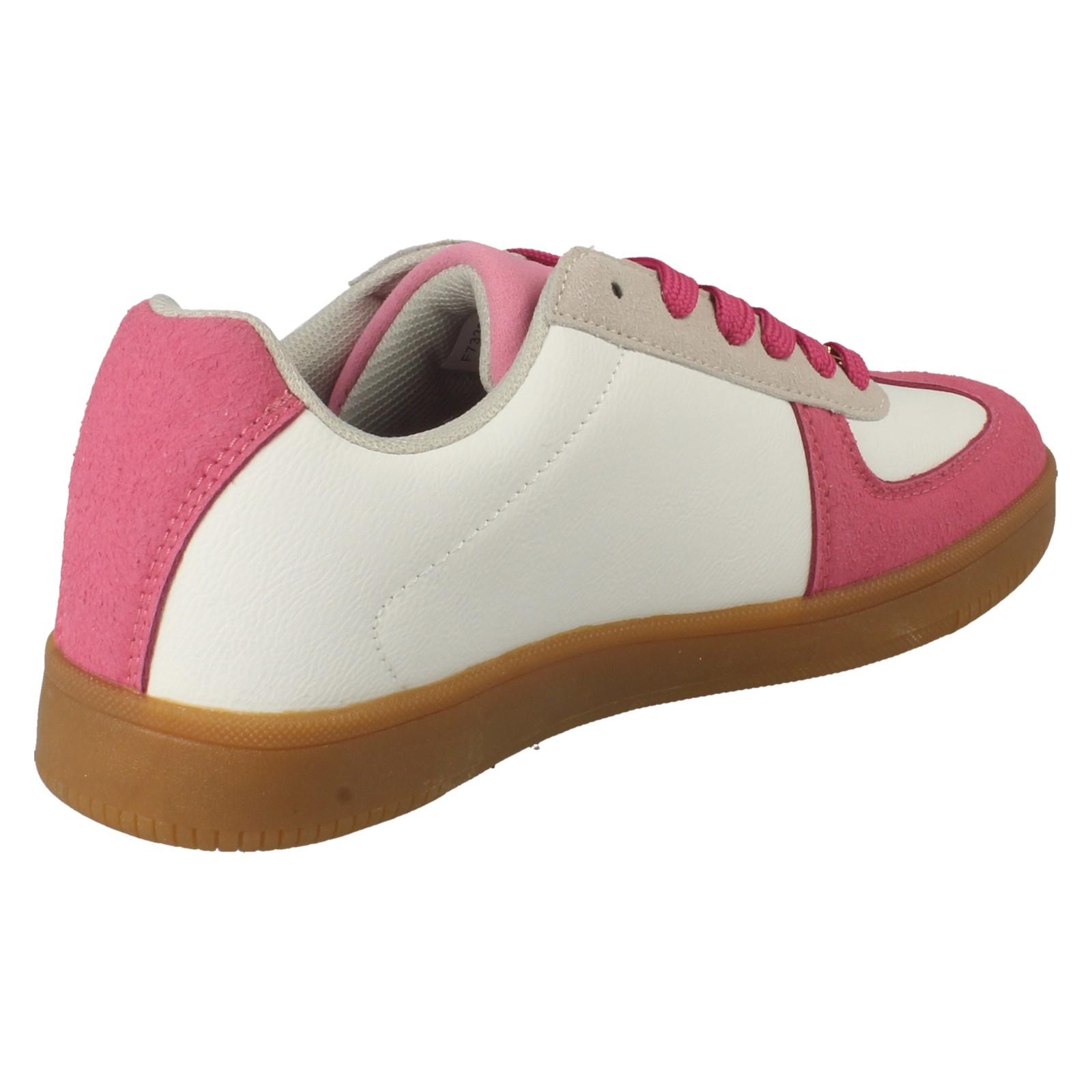 Damen Elle Sport Freizeit Schnürschuhe Sportlich Fitnessstudio Turnschuhe Schuhe F7R339 - Bild 6 von 10