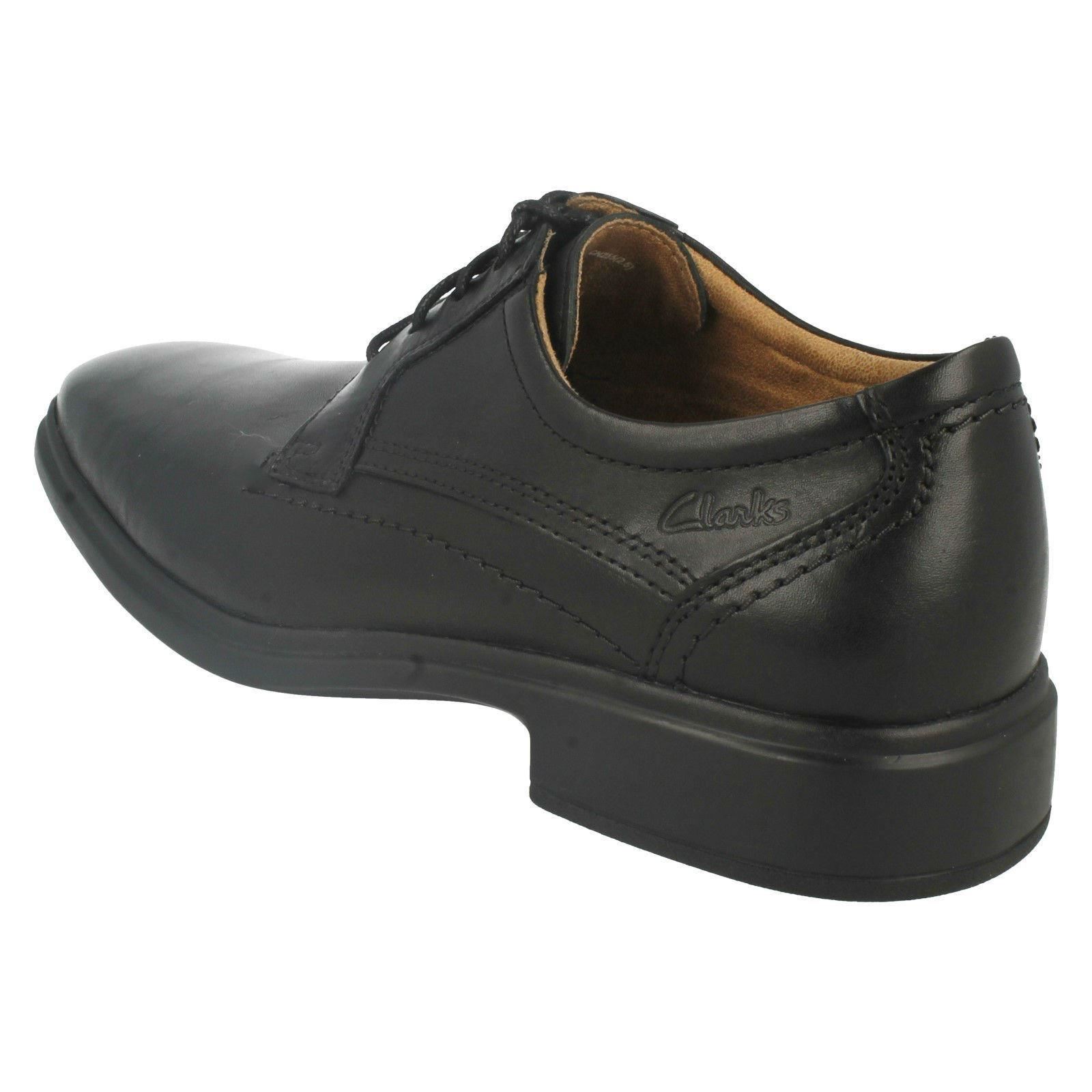 zapatos cordones Glevo Clarks formales hombre con negro para Walk SwqExz