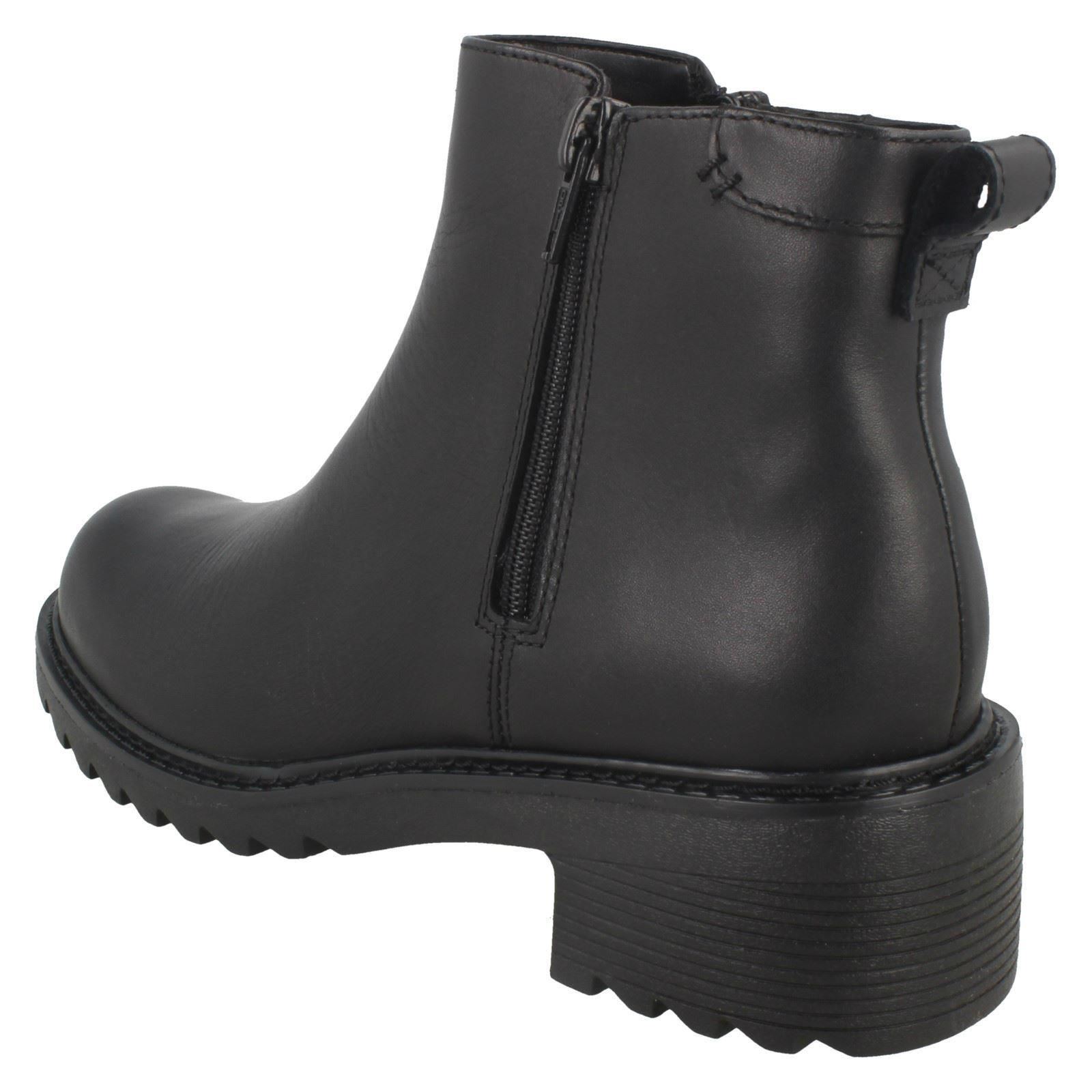 chicas negro Botas Roam casual Clarks Frankie 6pUqC5