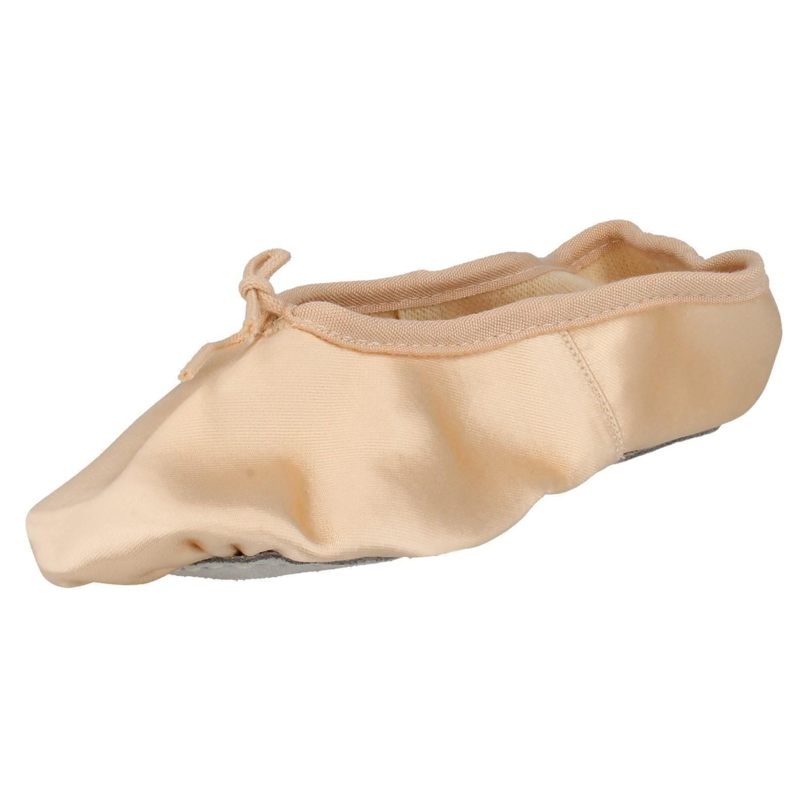 Pink Satin Soft Sole