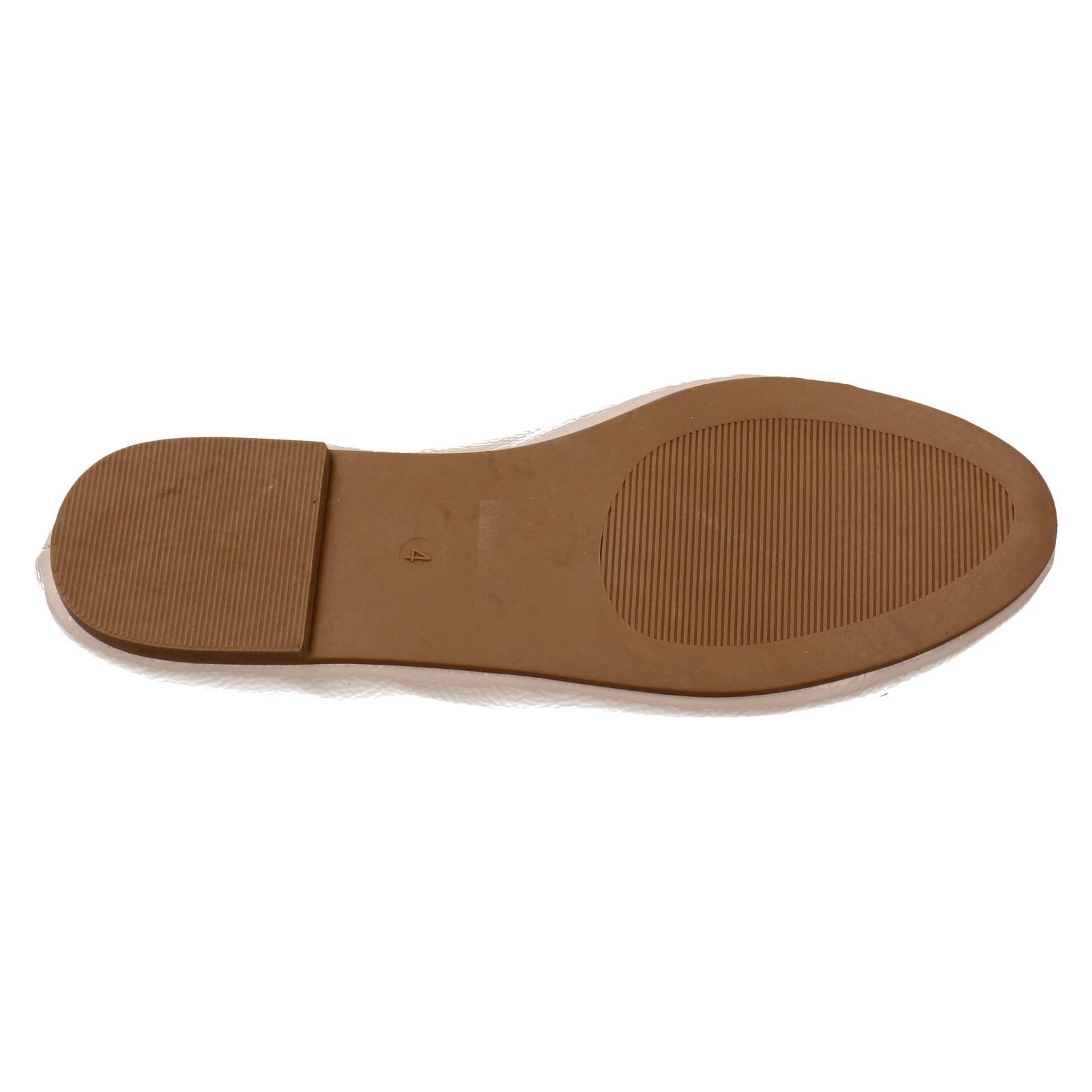 Ladies Spot On Bow Trim Ballerina Shoes - Picture 37 of 37