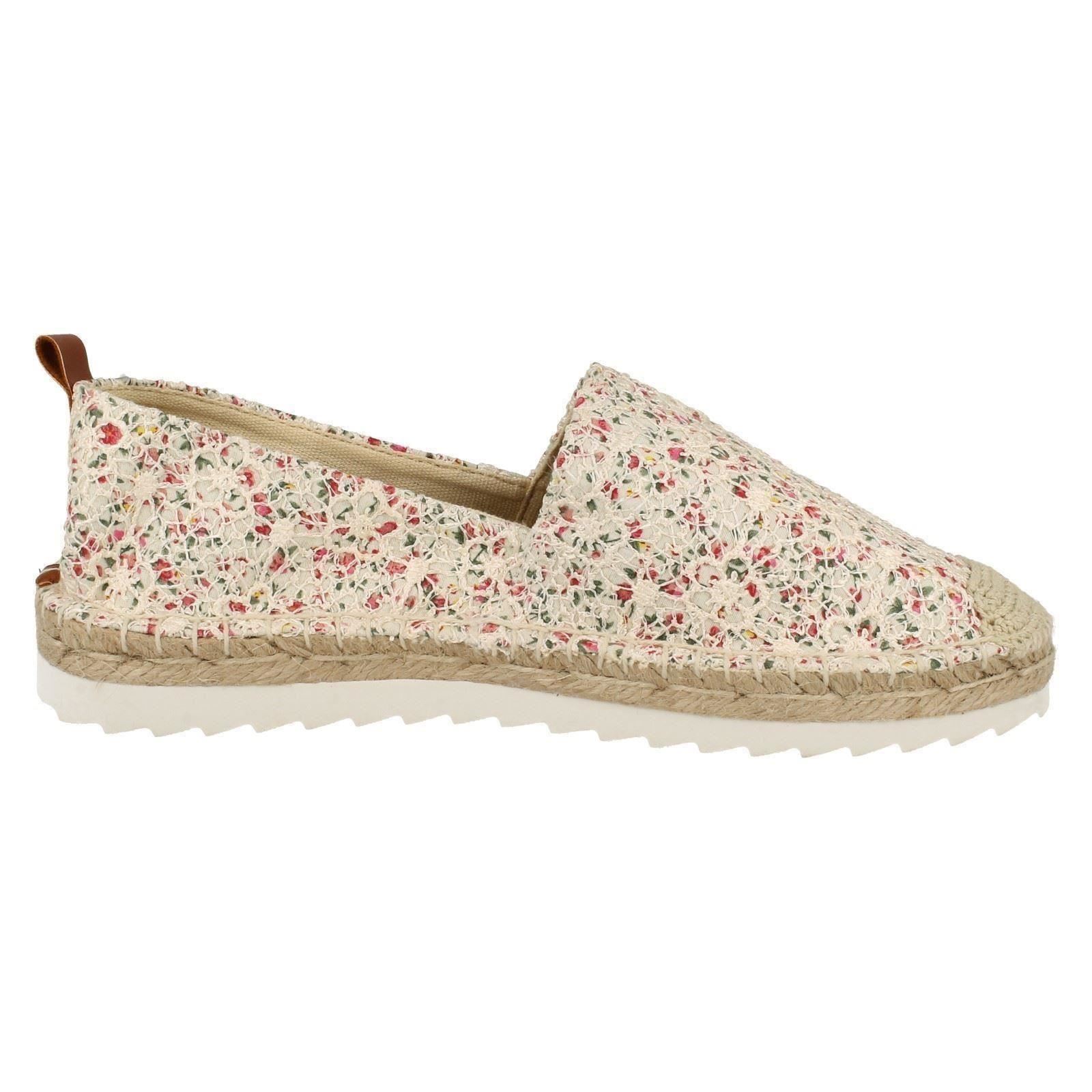 Ladies Savannah Casual Summer 'Canvas Pumps' - Picture 7 of 19