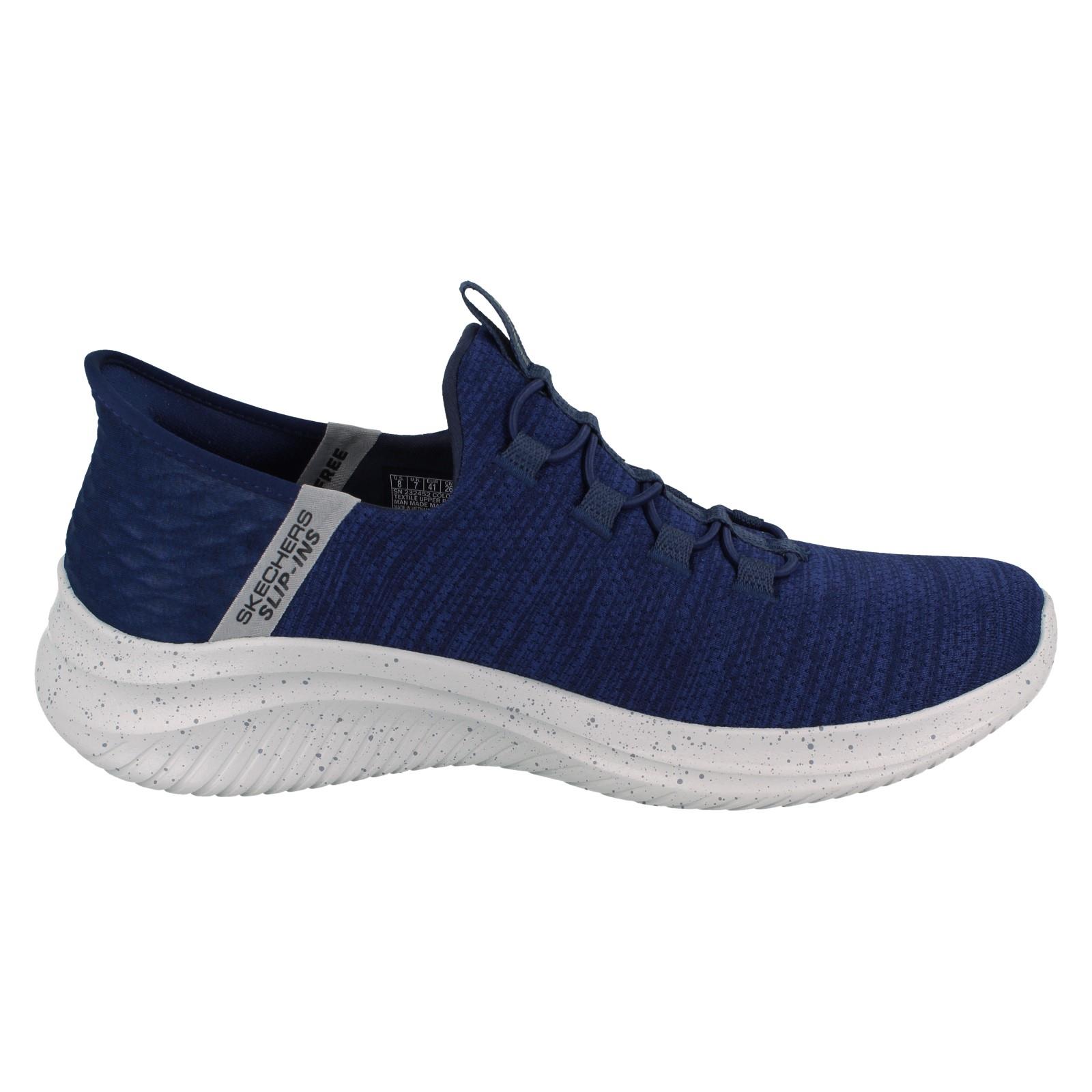 Herren Skechers Textil Memory Foam freihändig Slipper Freizeit Sneaker sofort - Bild 17 von 21