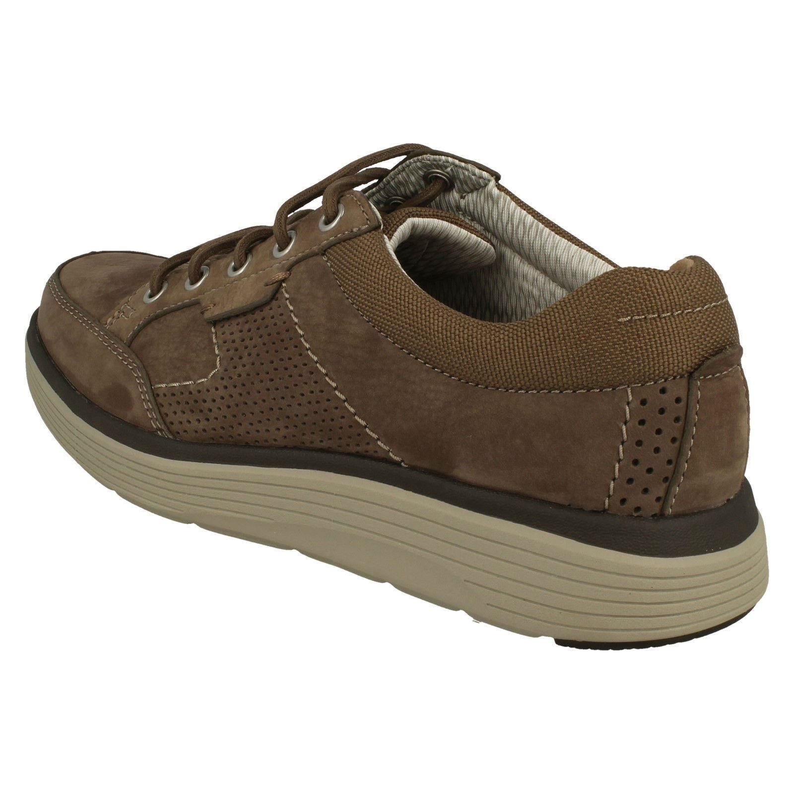 Herren Clarks Leder Up Textile Casual Lace Up Leder Schuhes - 'Un Abode Lace' e3fc84 Herren Clarks Leder Up Textile Casual Lace Up Leder Schuhes - 'Un Abode Lace' e3fc84