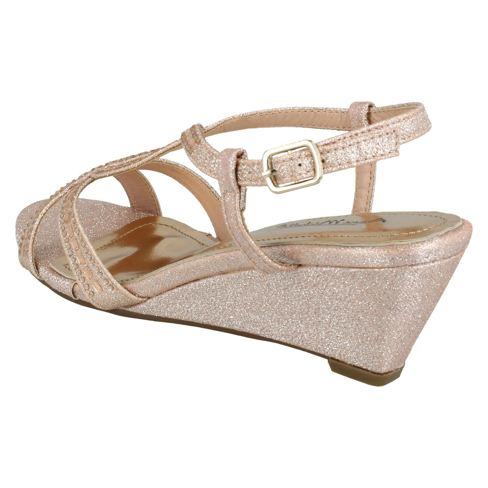 Sandalias de cuña para dama Anne Michelle - Imagen 18 de 28