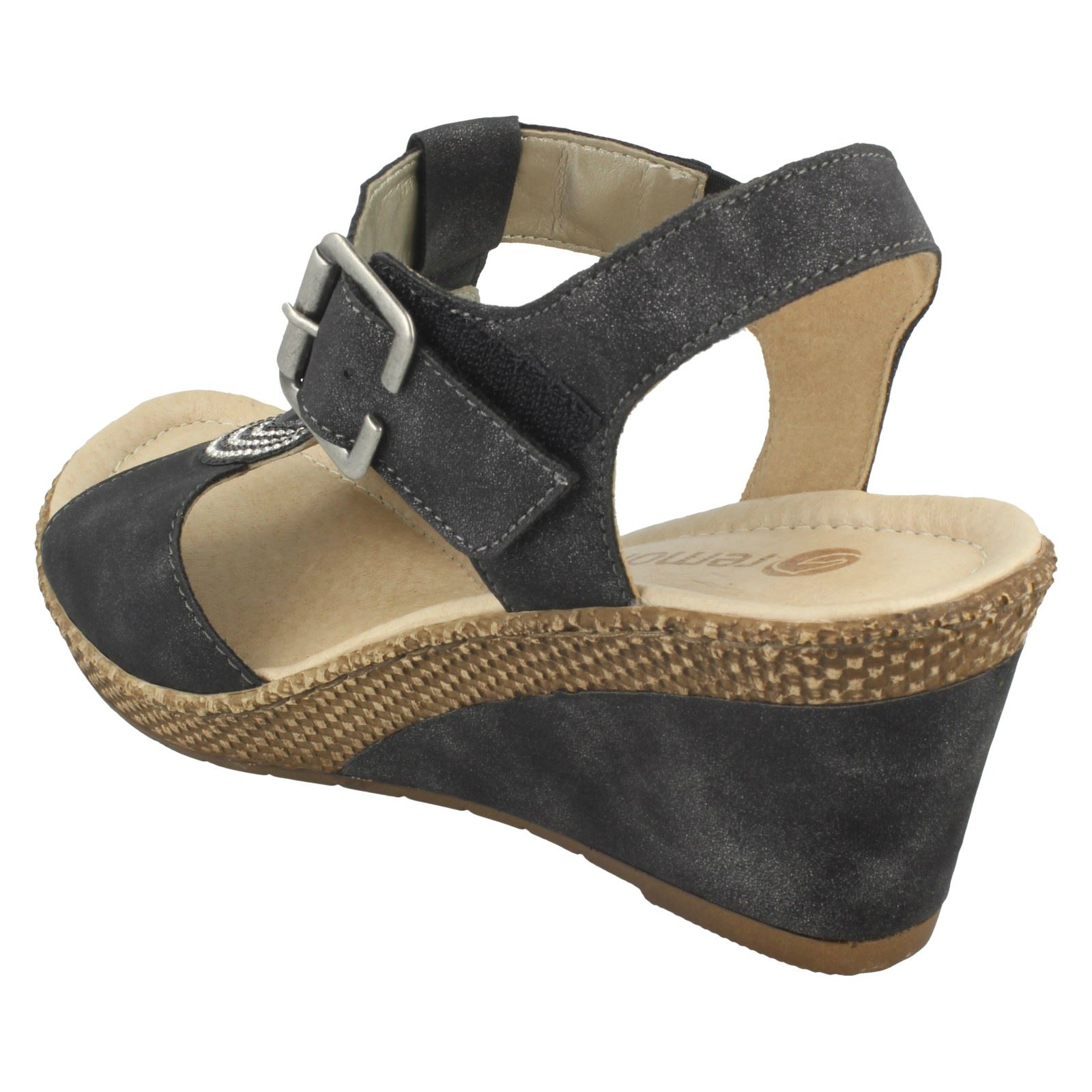 Damas Remonte T-Bar Sandalias Cuña-D0452 De Cuña-D0452 Sandalias e319eb Damas Remonte T-Bar Sandalias Cuña-D0452 De Cuña-D0452 Sandalias e319eb