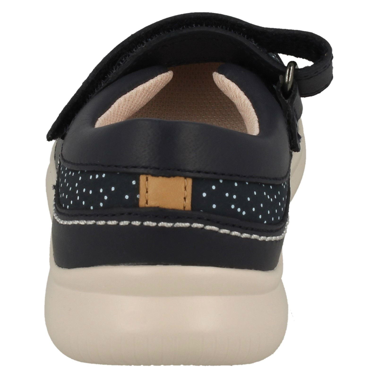 Navy Clarks Niñas azul Zapato Casual Cloud Fiesta w1qfTSax