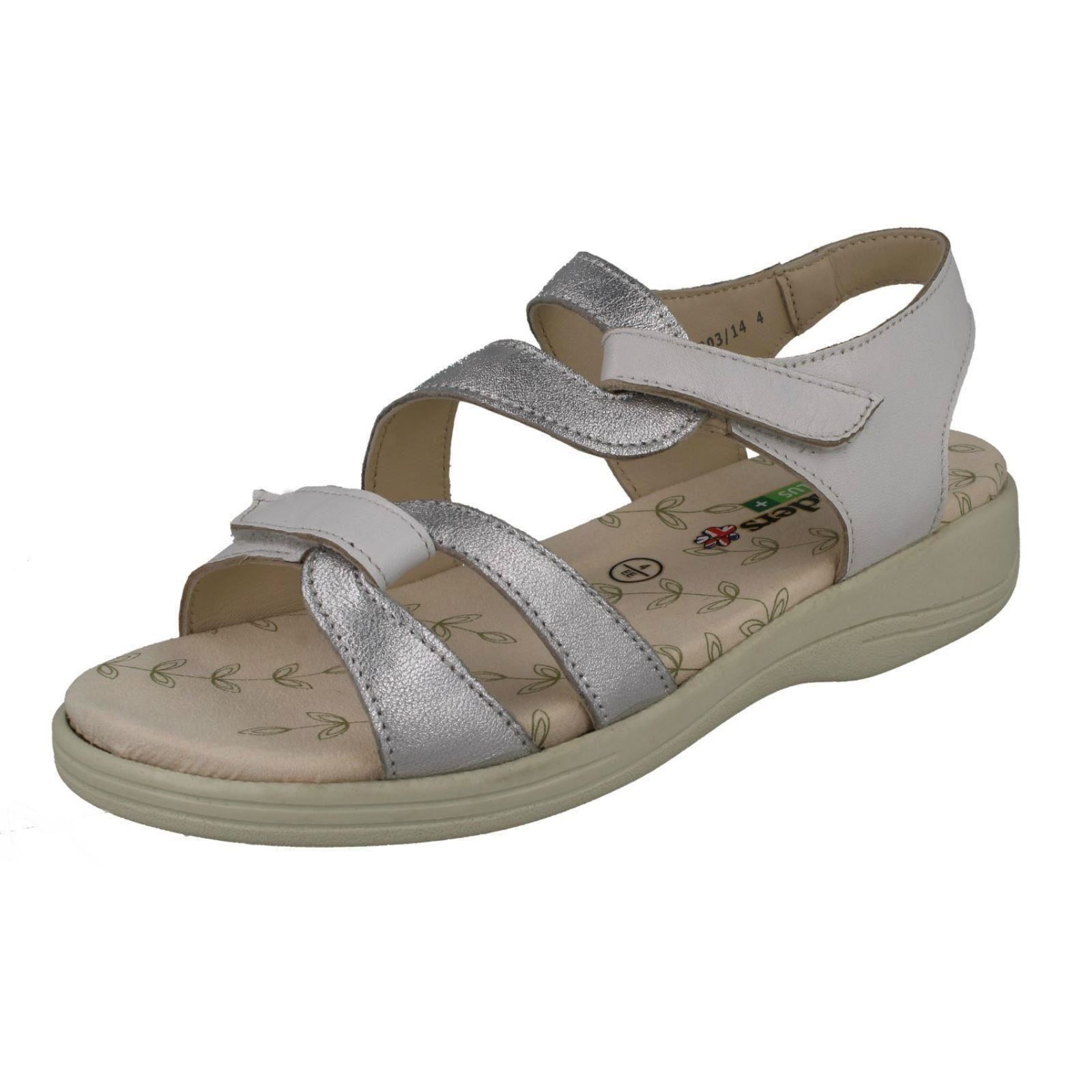 Sandalias de ajuste ancho elegantes con tiras para dama Padders Sunseek - Imagen 11 de 19