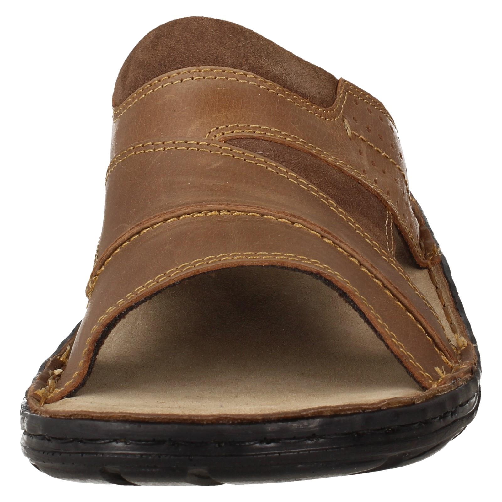 Mens Hush Puppies Casual Mule Sandals 'Archer' - Picture 5 of 19