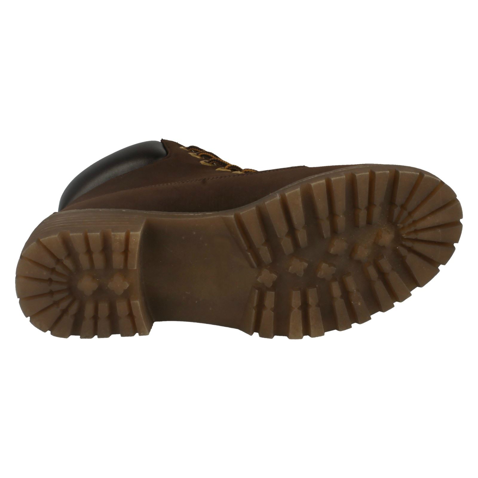 Botas sintéticas informales con cordones para dama F5R0315 - Imagen 10 de 10