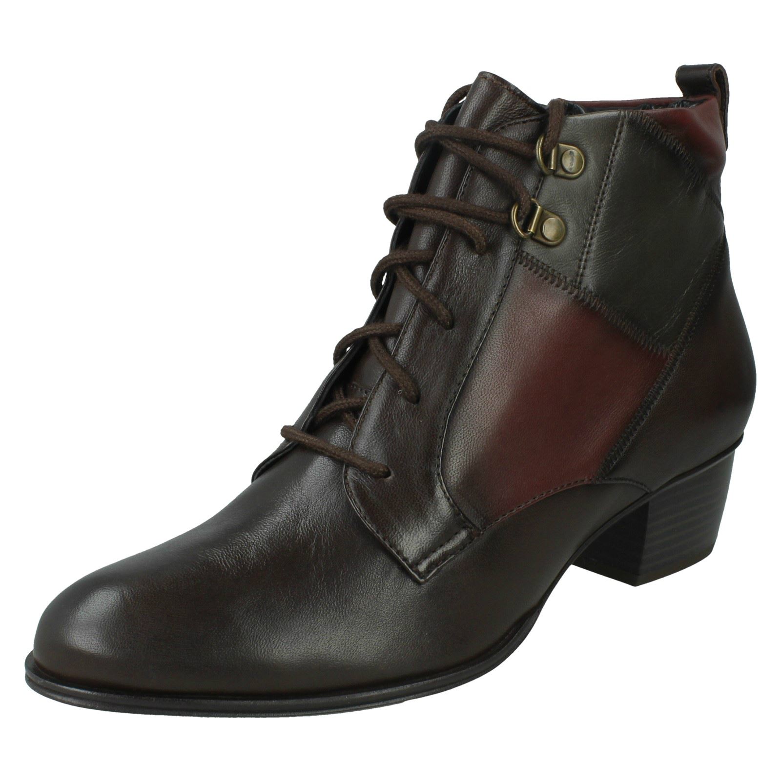 Ladies Van Dal Lace Up Ankle Boots Lark - Picture 11 of 19