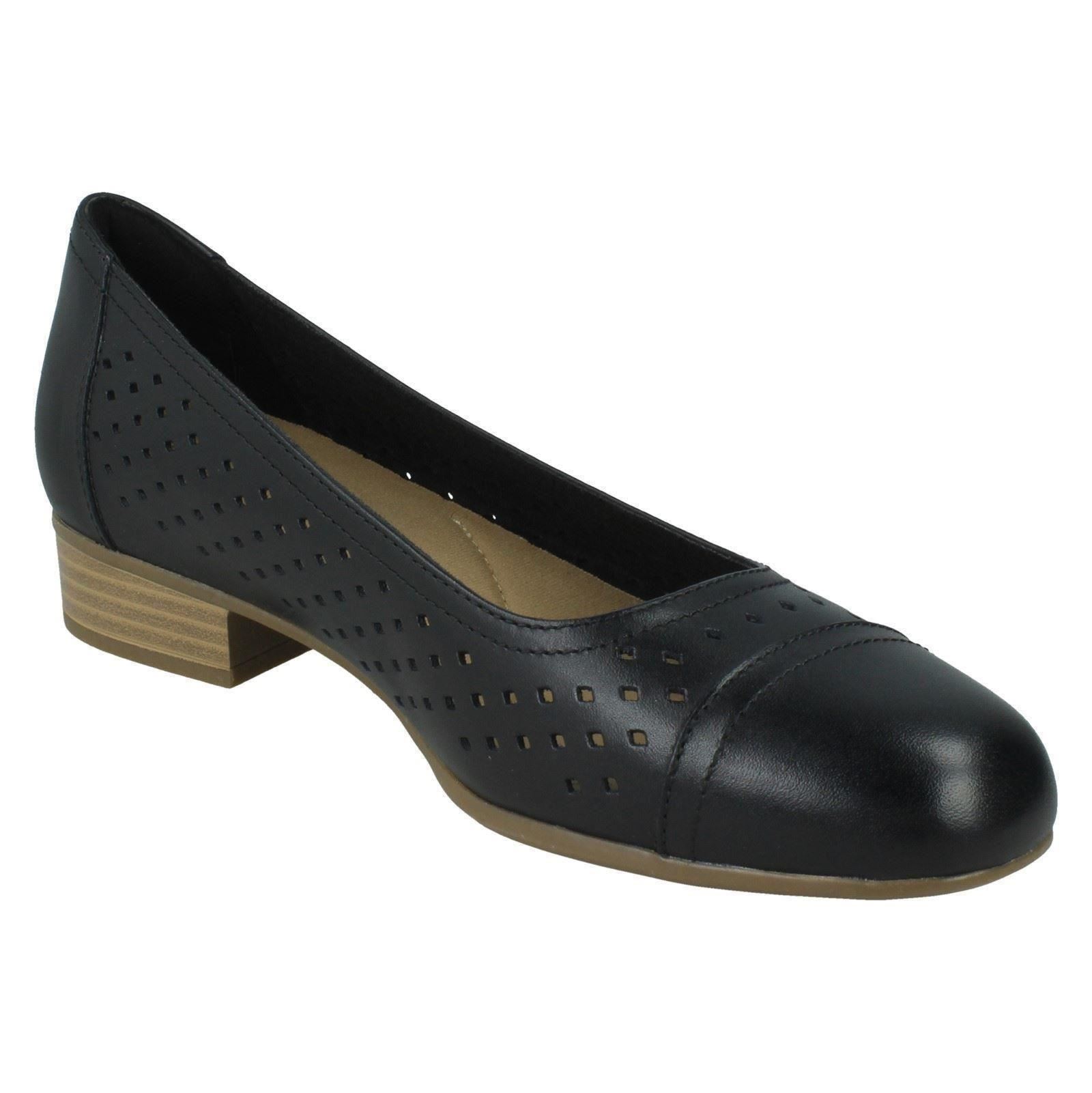 Damas Clarks Tacón Diario Mocasín de Cuero Mocasín Cedro Julieta - Imagen 8 de 10
