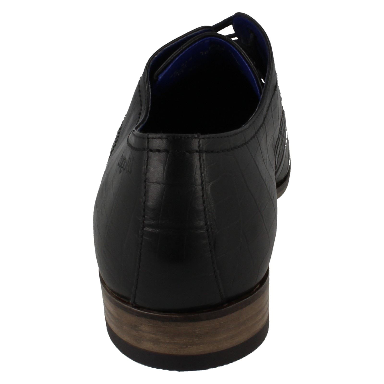Hommes Noir Brogues Formelles 312 Bugatti wOUFcHcqX