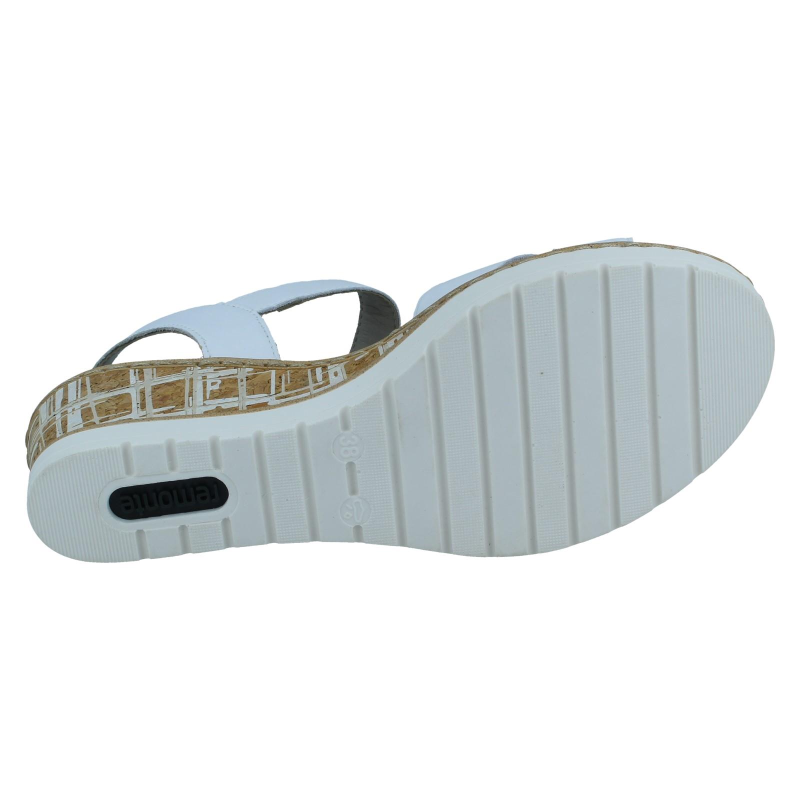 Sandali Da Donna Remonte Con Cinghie Regolabili E Tacco A Wedge *R6R266* - Picture 19 of 19