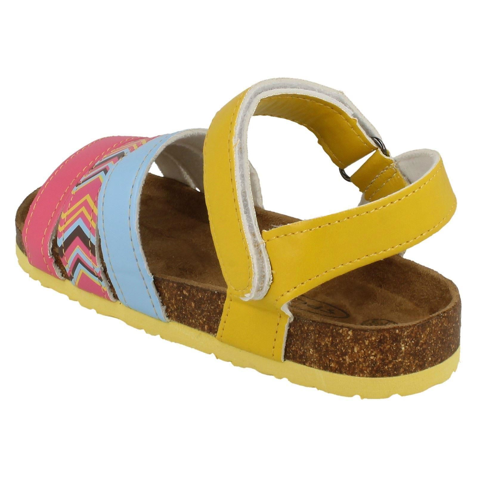 Girls Spot On Casual Ankle Strap *Sandals*