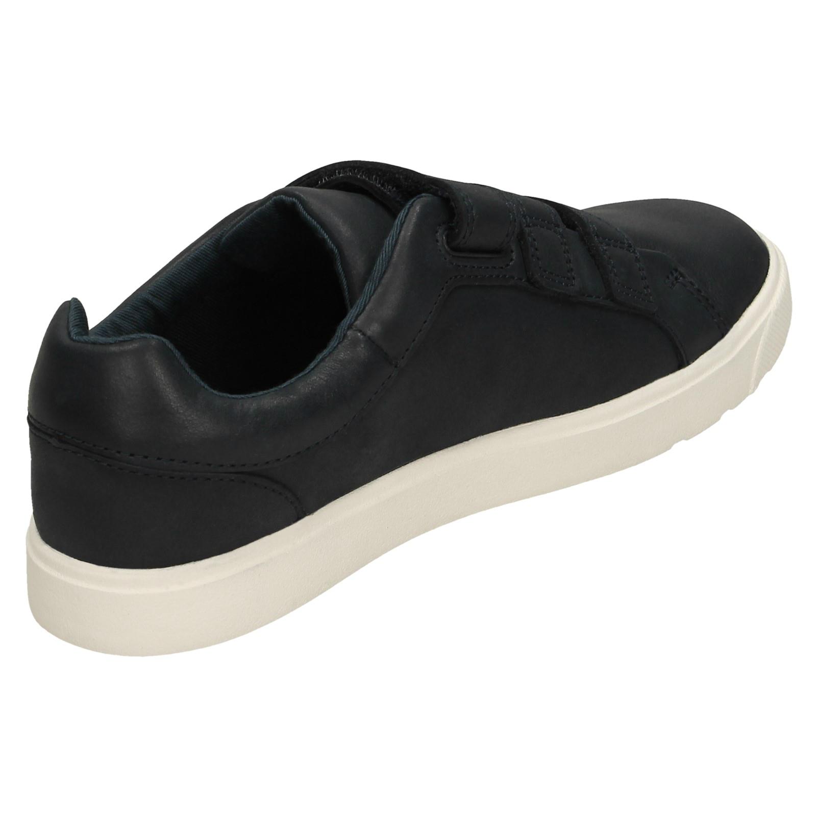Childrens Unisex Clarks Hook & Loop Trainers City Oasis Lo K - Picture 6 of 19