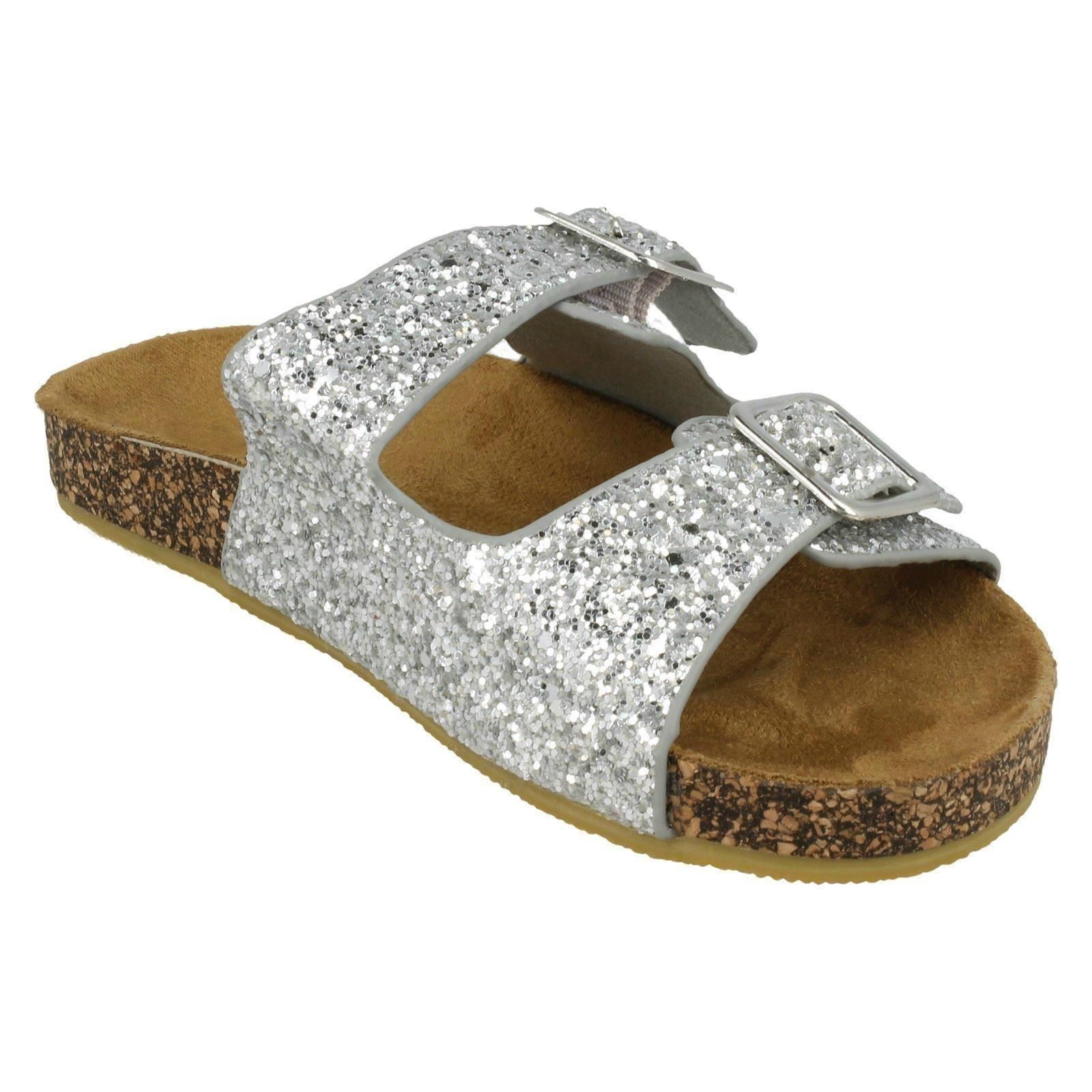 Mädchen Spot On Glitzer "Sandalen" - Bild 35 von 37