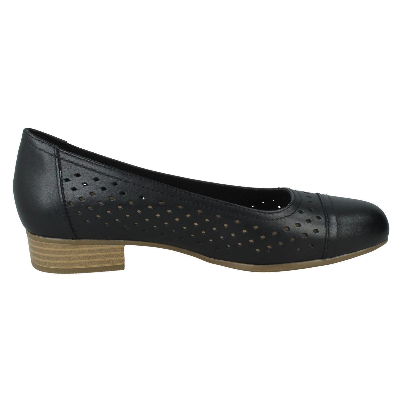 Damas Clarks Tacón Diario Mocasín de Cuero Mocasín Cedro Julieta - Imagen 7 de 10