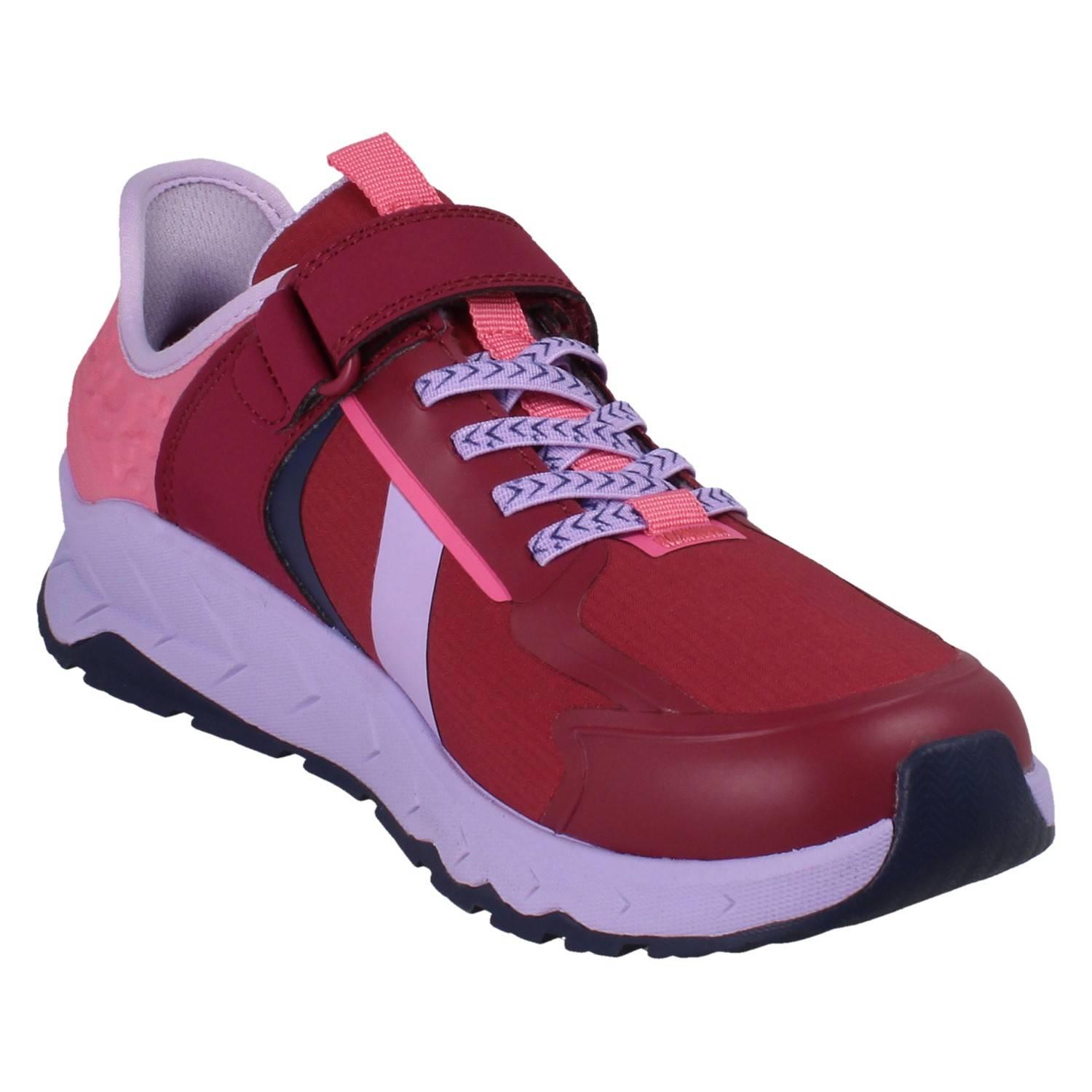 Kinder Clarks Playprints Textil Colour-Pop Cheetah Sporty Turnschuhe Selva Spur - Picture 8 of 37