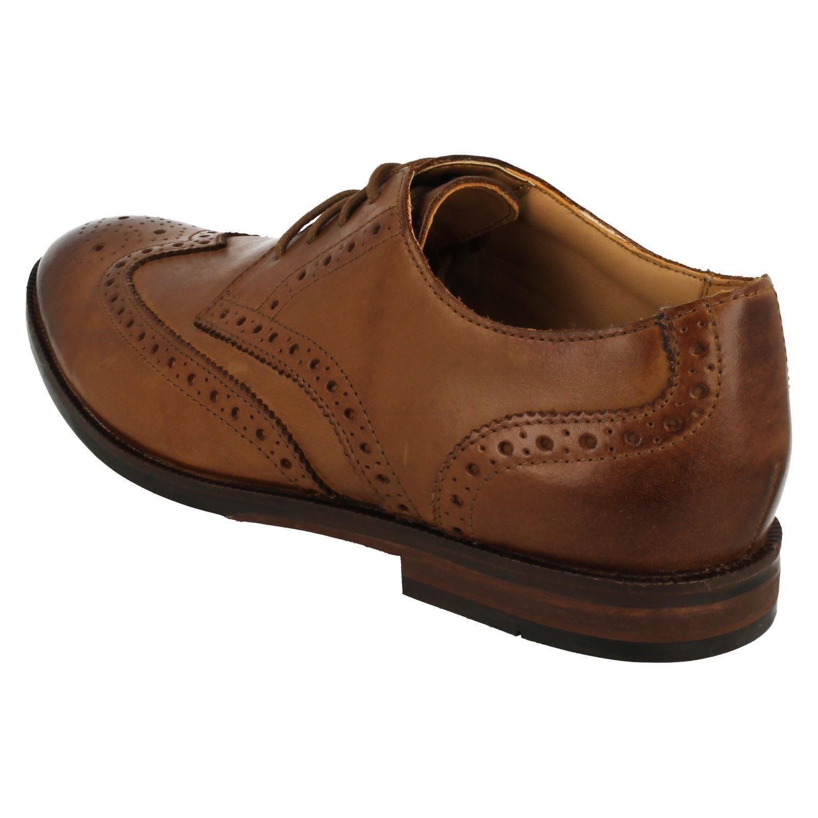 Limit Clarks Zapatos Brogue Broyd cordones hombre para Tan marrón con Fp0xU7w