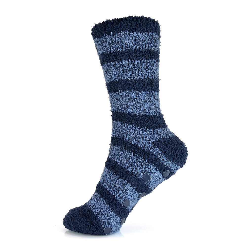 Mens Tom Franks Warm Soft Cosy Socks With Gripper 'SK882' - Picture 12 of 13
