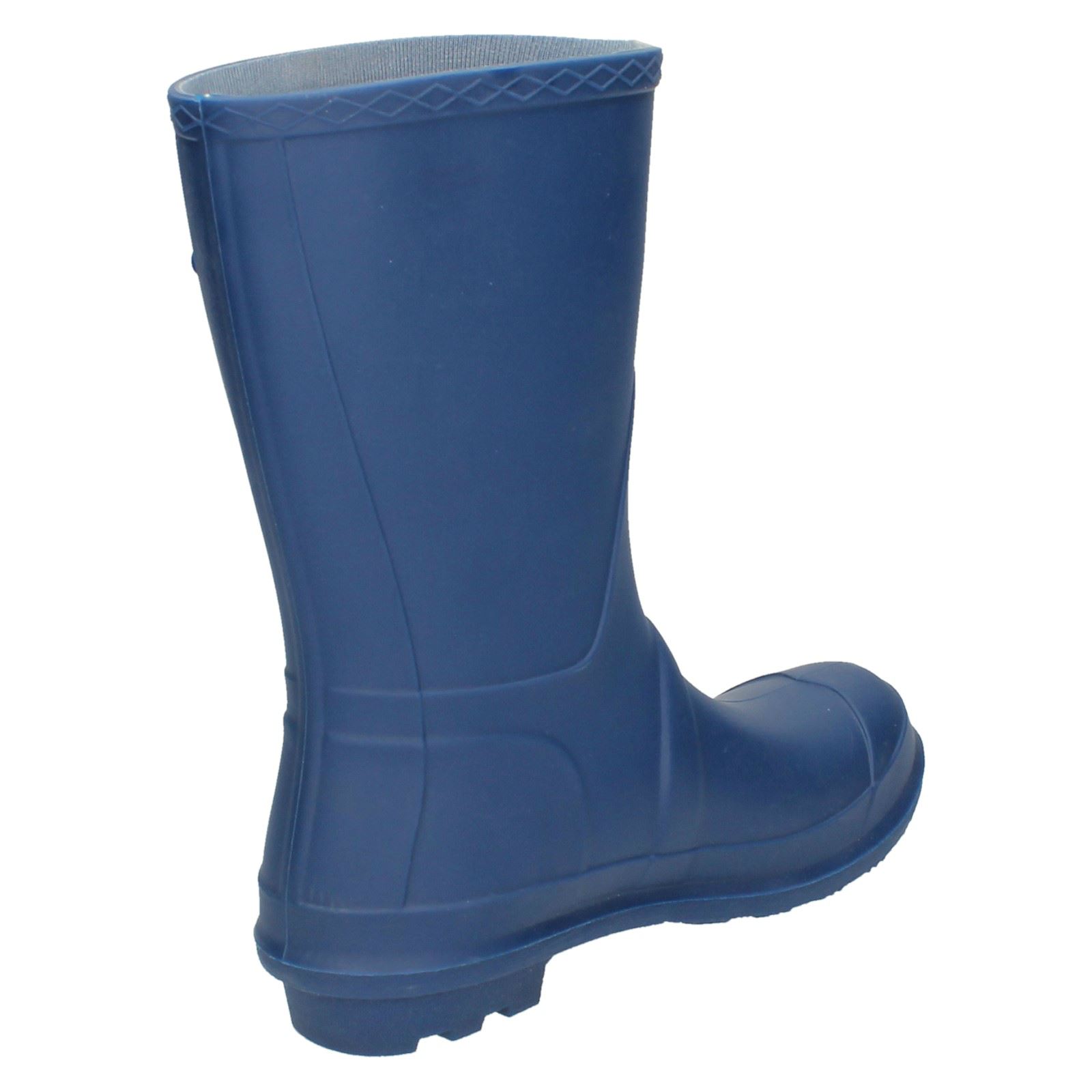 Womens Spot On Casual Wellington Boots X1R219 - Picture 24 of 37