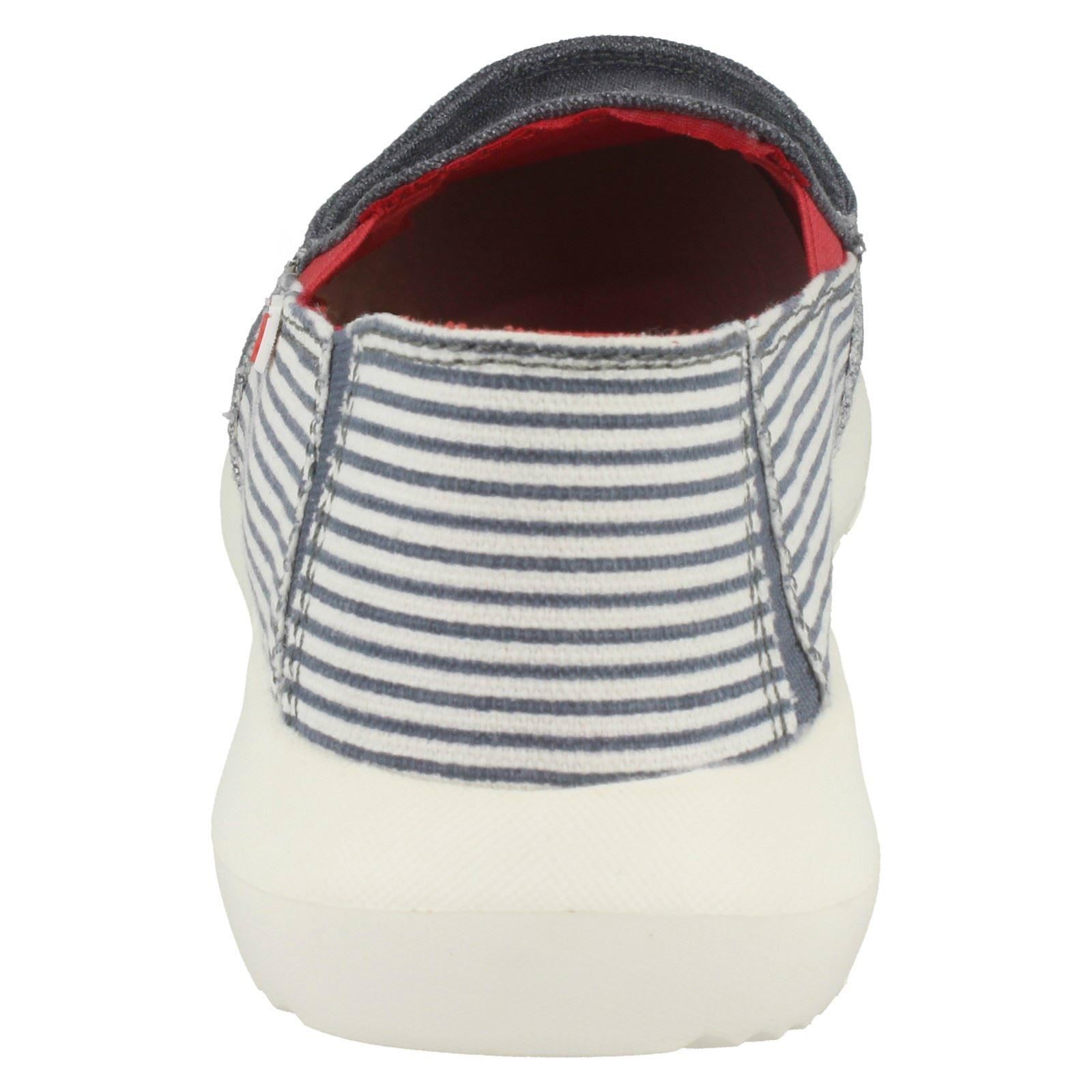 Pumps Slip Marine Ava blue Casual Ladies Dude Stripe On Hey XtqRUw