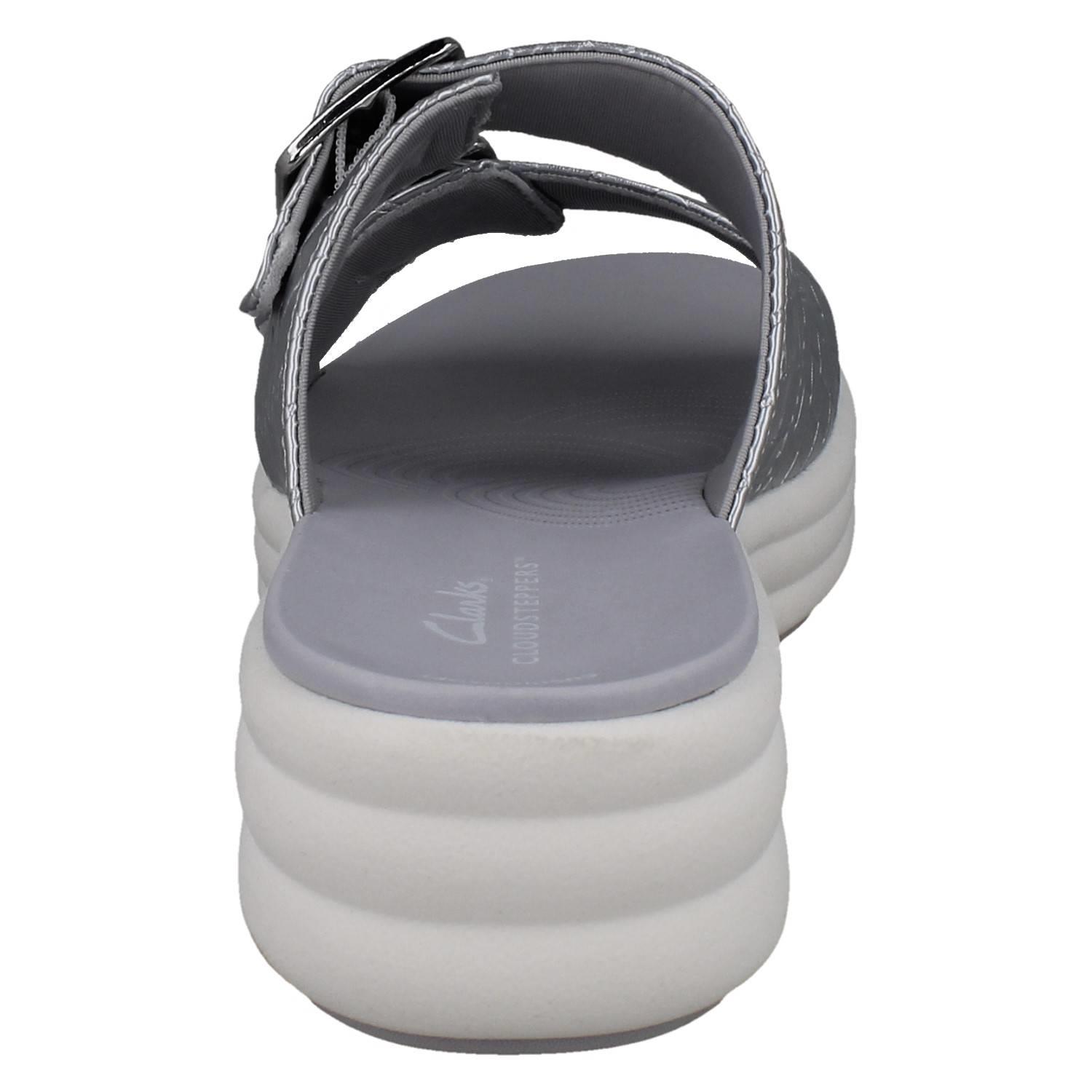 Mujer Clarks Cloudsteppers Sintético Tejido Hebilla Sandalias: Drift Hebilla - Imagen 14 de 19