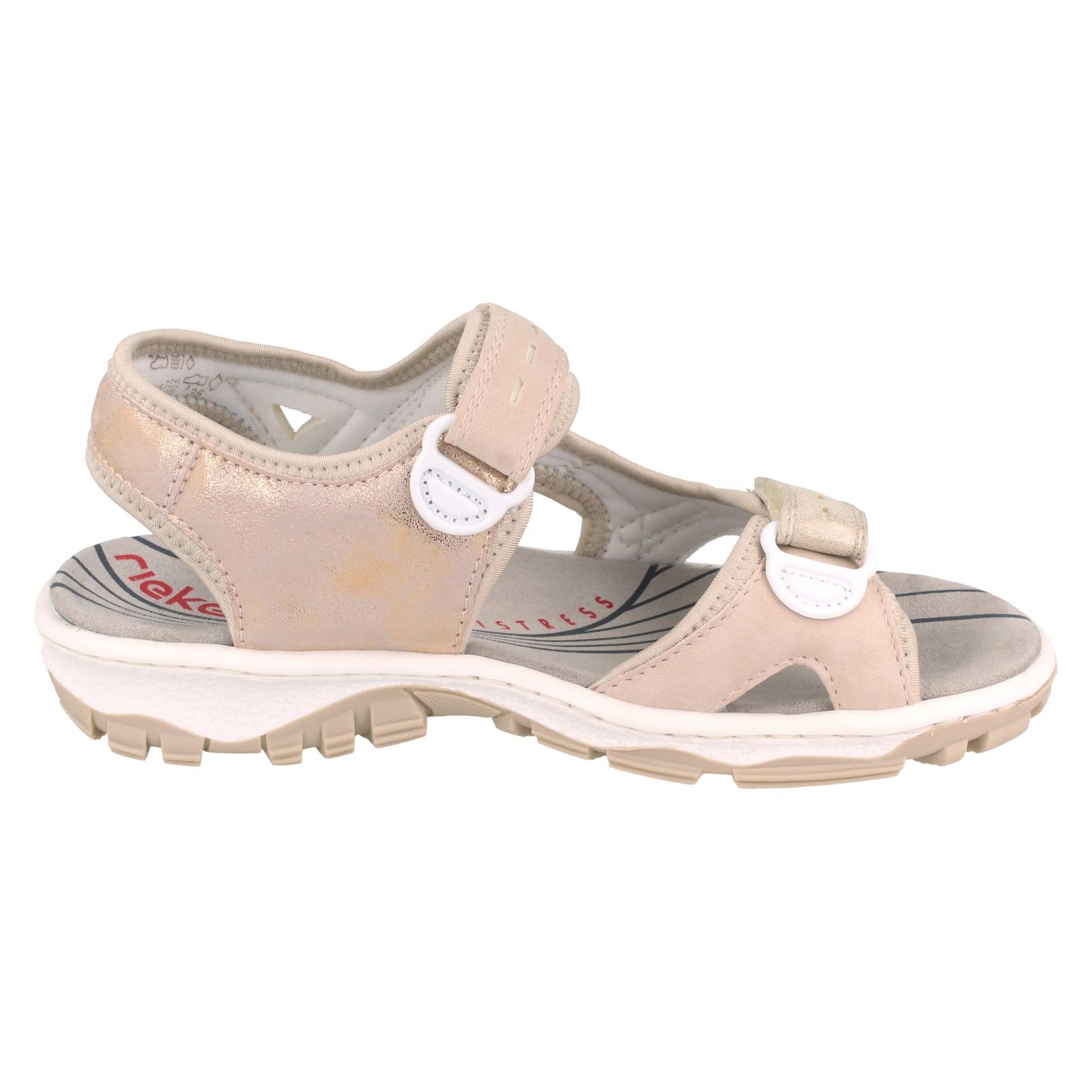Sandalias de verano Rieker sintéticas antiestrés estilo deportivo para dama 68866 - Imagen 34 de 46