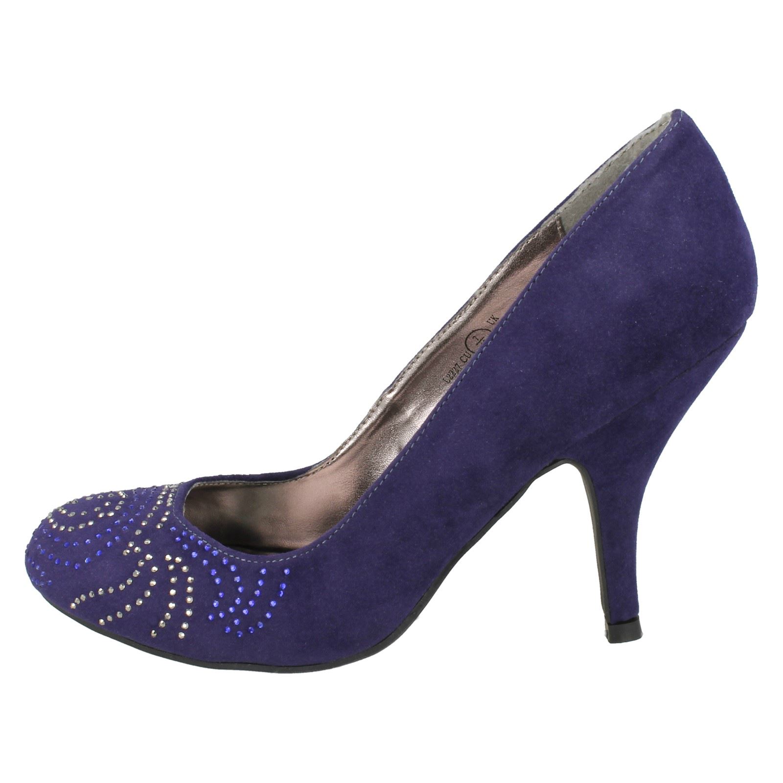 Zapatos de corte para dama Anne Michelle con patrón de diamante - Imagen 32 de 36