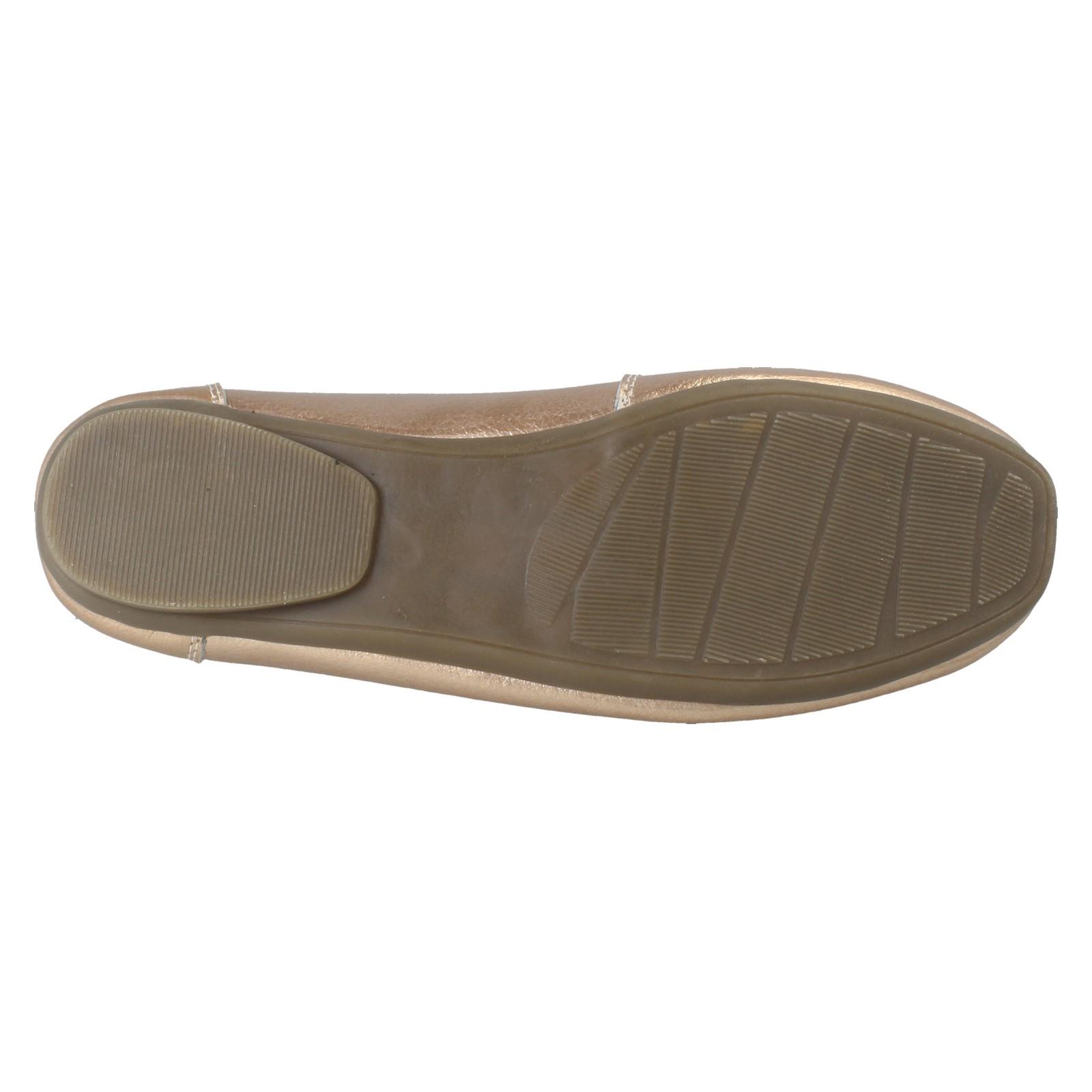 Ladies Down To Earth Leather Shoes F8R0445 - Picture 46 of 64