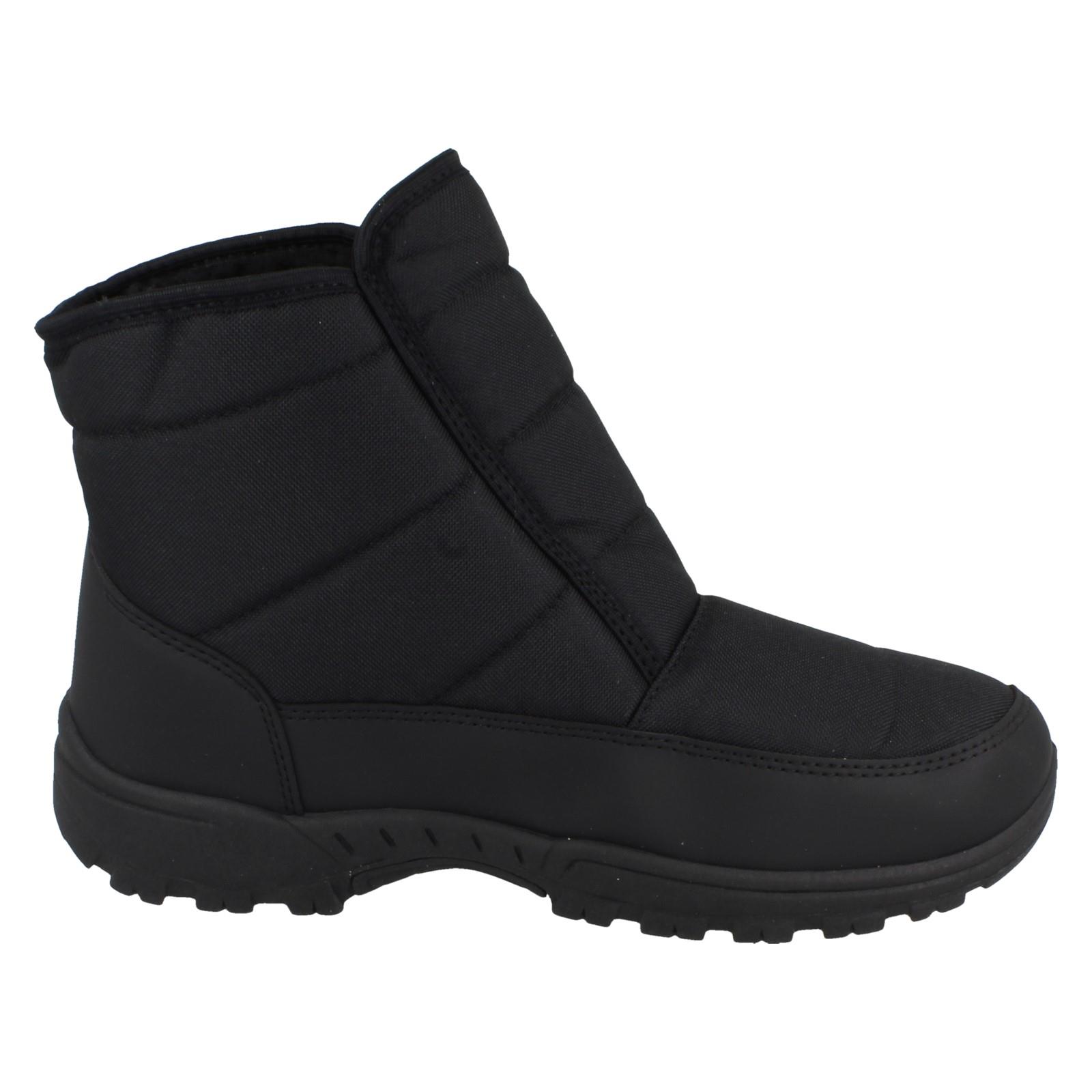 Hombre Cushion Walk Forro de Piel Botas Nieve Con Thermo-Tex Ideal Ropa Invierno - Imagen 7 de 10