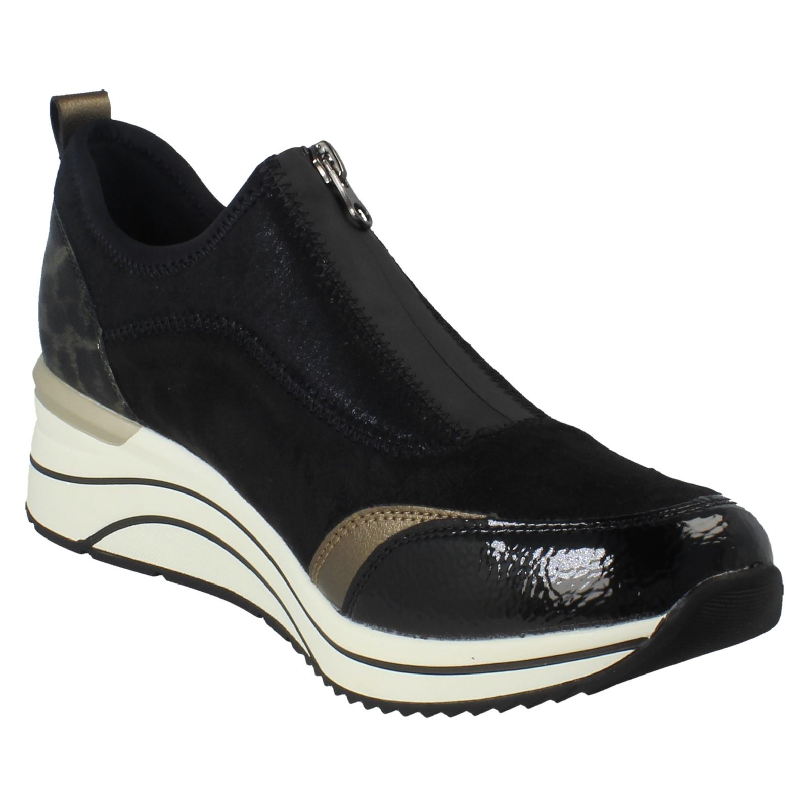 Ladies Remonte Casual Wedge Shoes 'D0T08' - Picture 27 of 28
