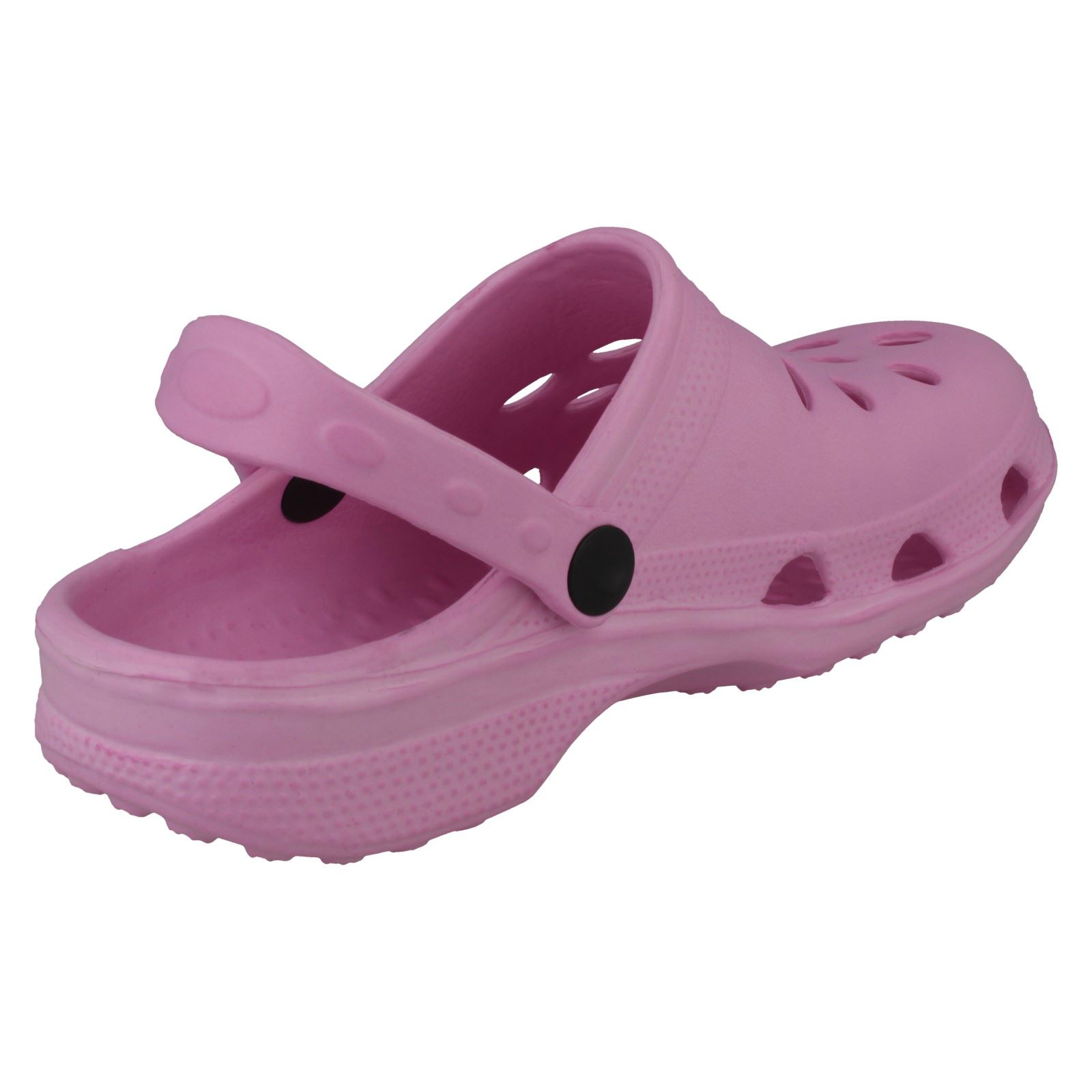 Childrens Unisex Spot On Clogs With Ankle Strap - Picture 23 of 28