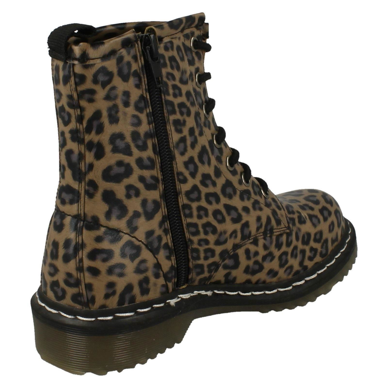Girls Spot On Doc Martin Styled Boots eBay