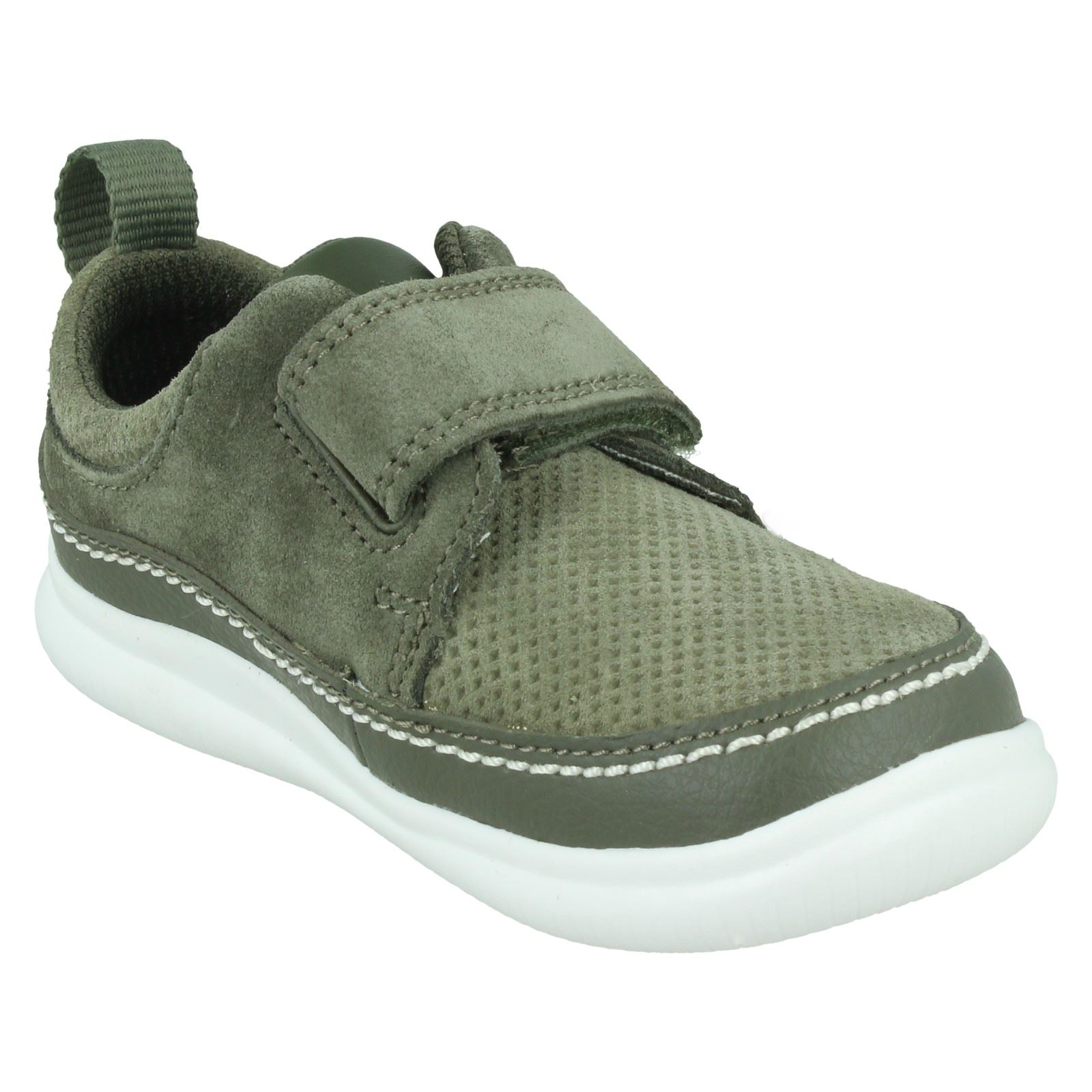 Boys Clarks Hook and Loop Fastening Shoes 'Cloud Ember' eBay