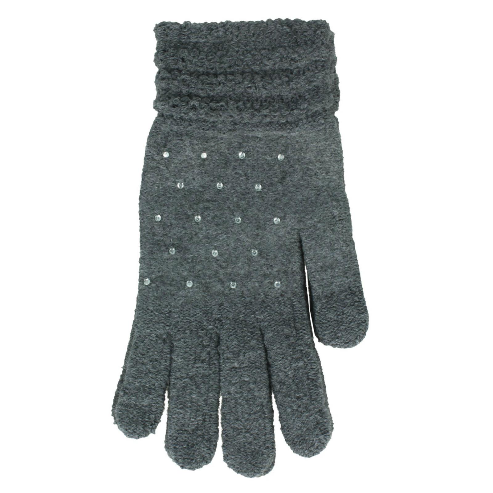 Ladies Foxbury RJM Gloves With Diamantes 'GL536' - Picture 7 of 11