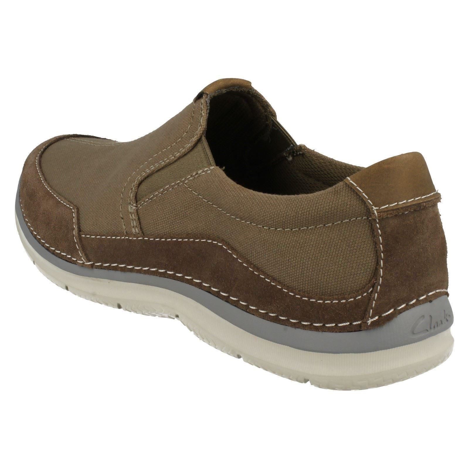 Free Ripton Zapatillas sin verde para hombre casual cordones Clarks Olive UqqfxwFv1