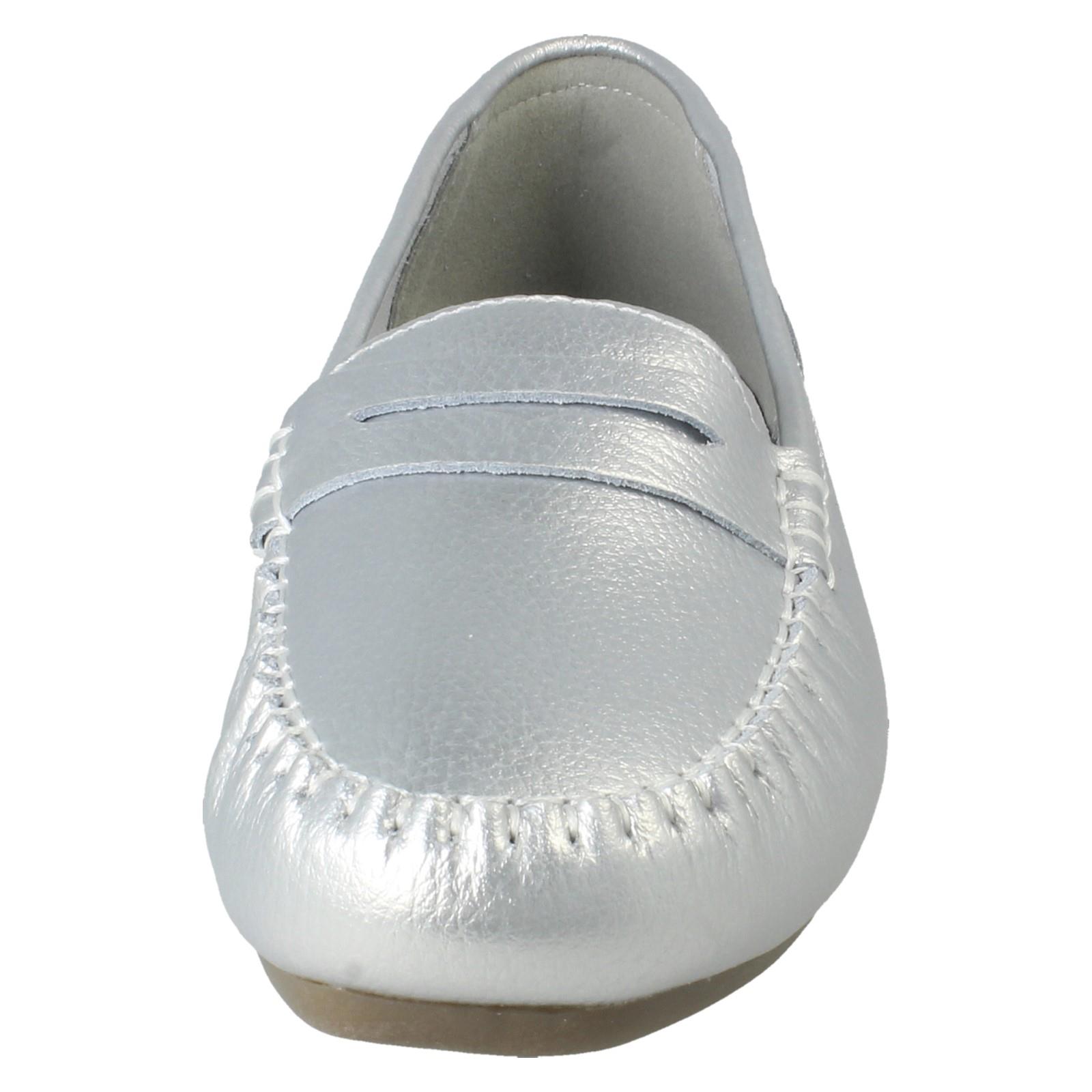 Ladies Down To Earth Leather Shoes F8R0445 - Picture 54 of 64