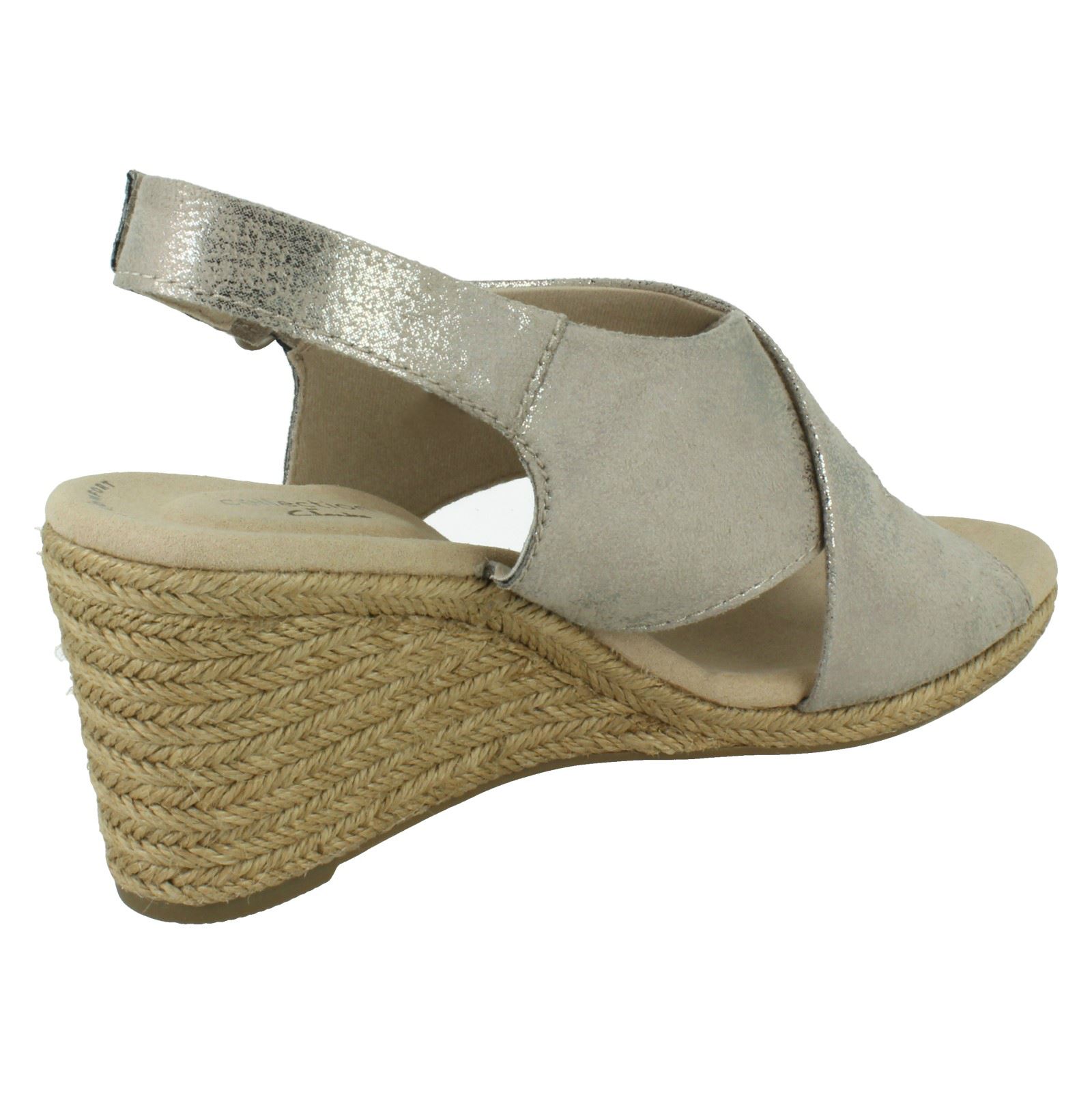 clarks wedge heels