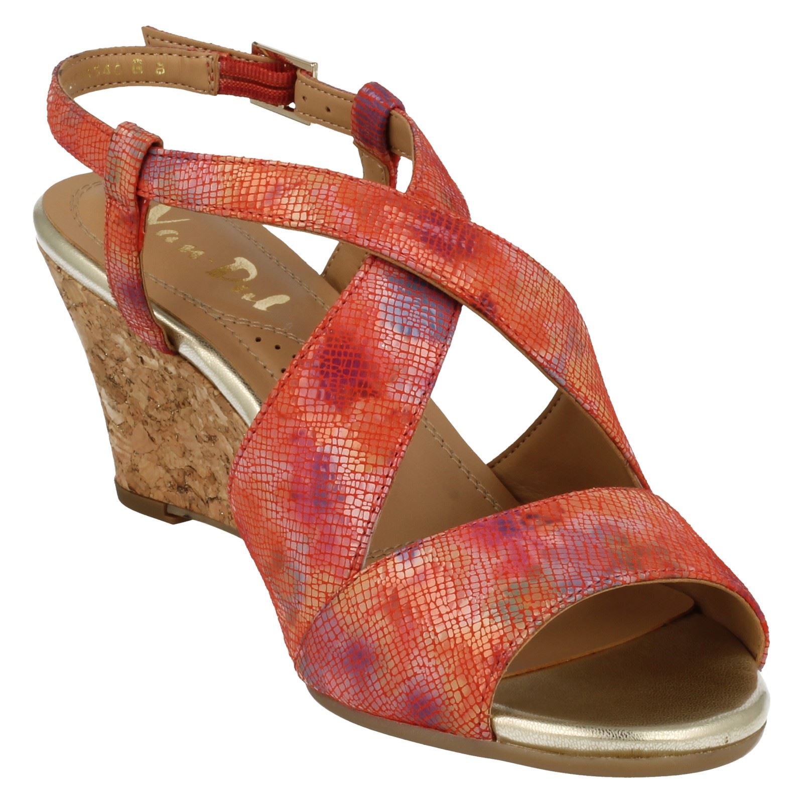 Ladies Van Dal Cross Strap Wedged Wedged Wedged Sandal Allora 59d014 Ladies Van Dal Cross Strap Wedged Wedged Wedged Sandal Allora 59d014