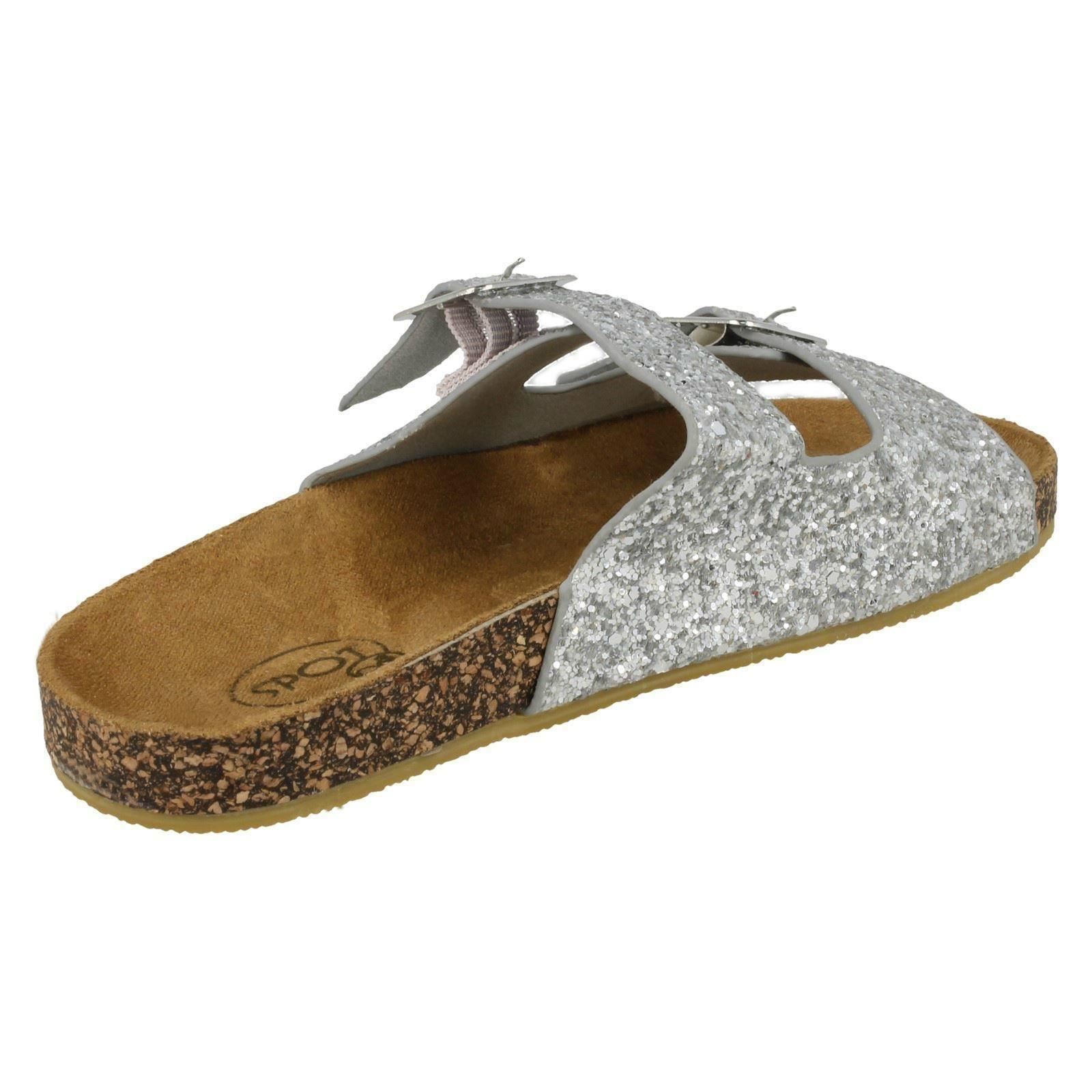 Mädchen Spot On Glitzer "Sandalen" - Bild 33 von 37