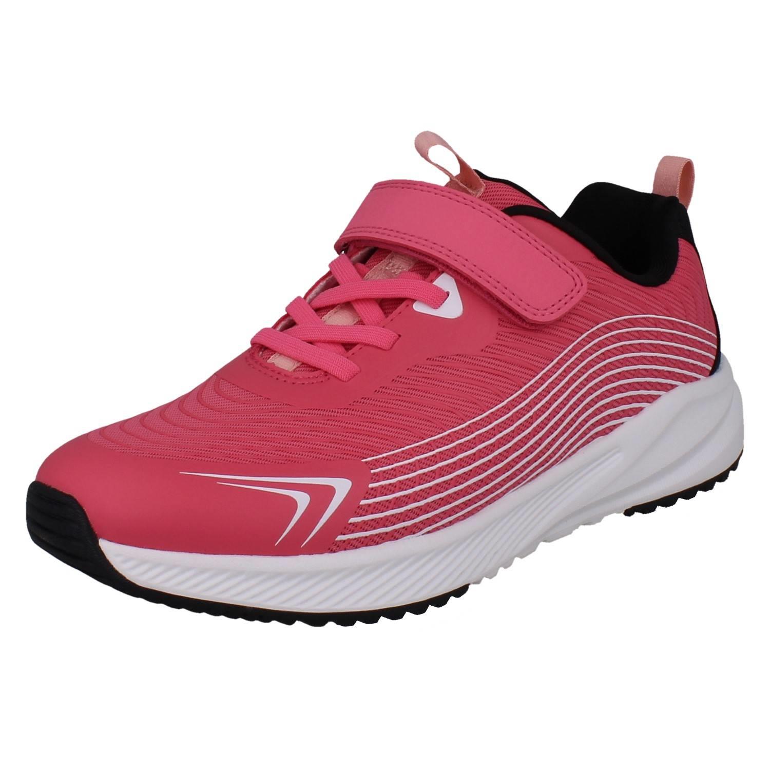 Kids Clarks Padded Textile Breathable Lightweight Sports Trainers *Deyes Dash* - Picture 38 of 64