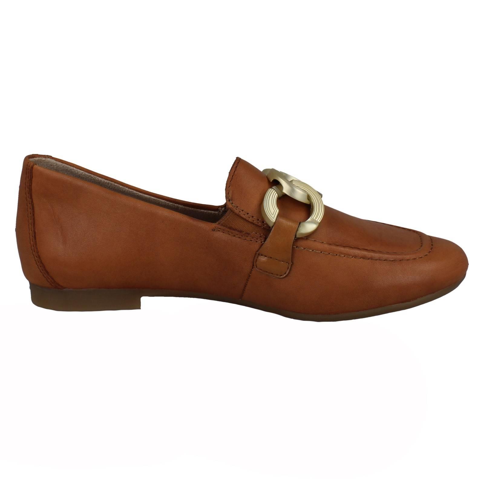 Ladies Remonte Soft Leather Loafers Removable Insoles Smart Office *D0K09* - Picture 16 of 19