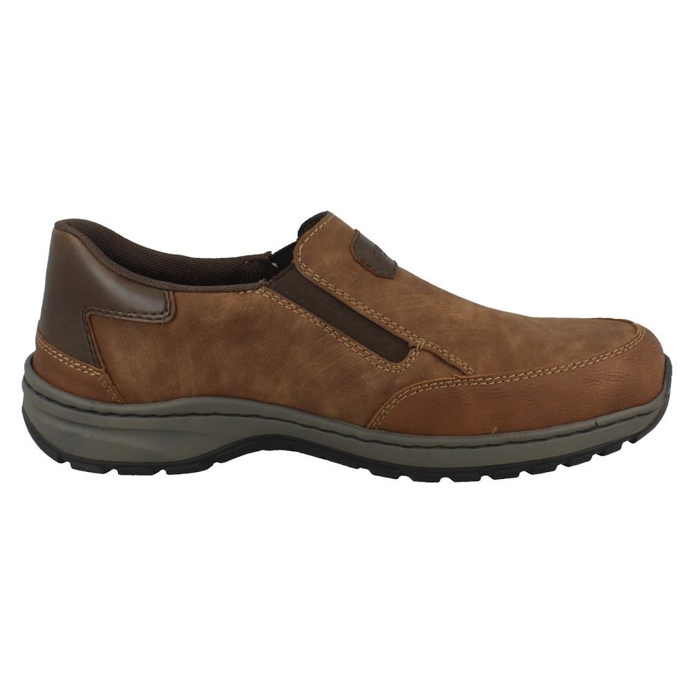 Mens Rieker Slip On Casual Shoes Extra Wide Fit Removable Insoles *03365* - Picture 16 of 19