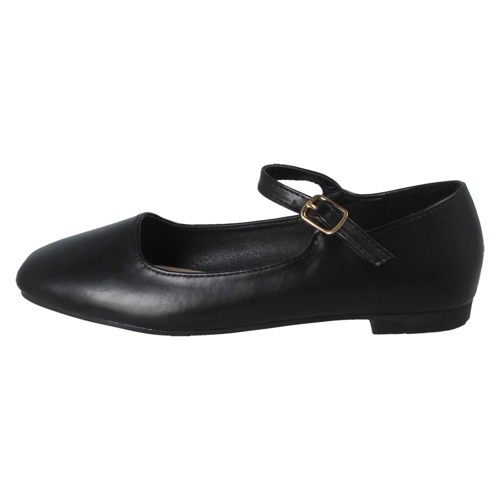Flache elegante Mary Jane Damenschuhe Savannah mit Schnallenverschluss "F8R0587" - Bild 12 von 28