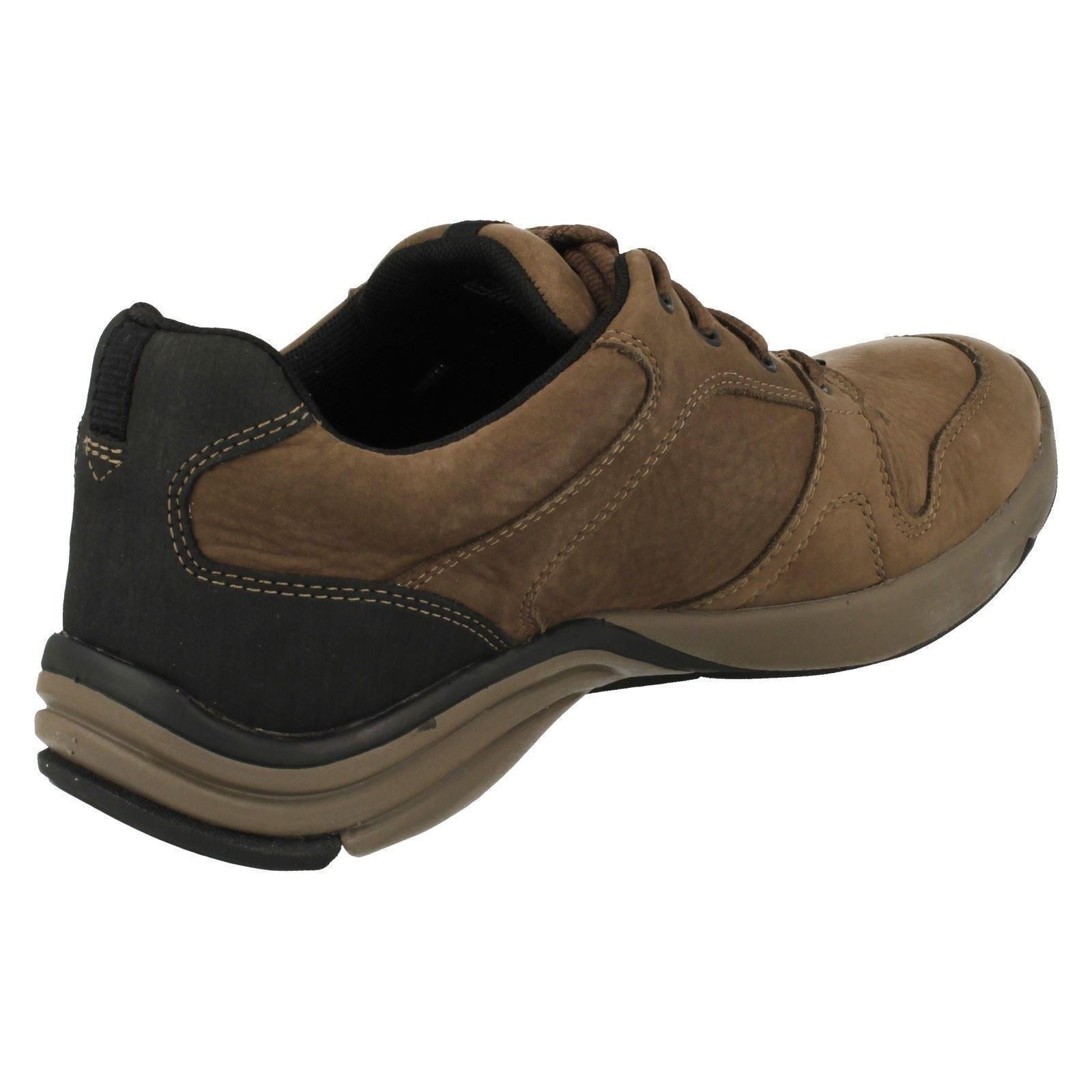 Mens Clarks Wave Walk Shoes 'Wave Port' - Picture 10 of 10