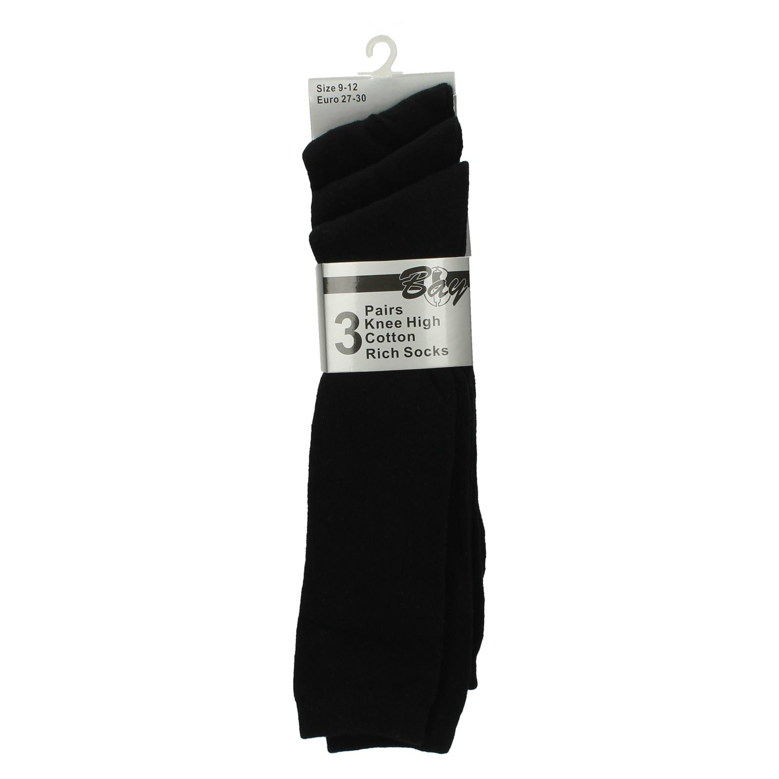 Girls Bay Knee High Cotton Rich Socks - Picture 2 of 4